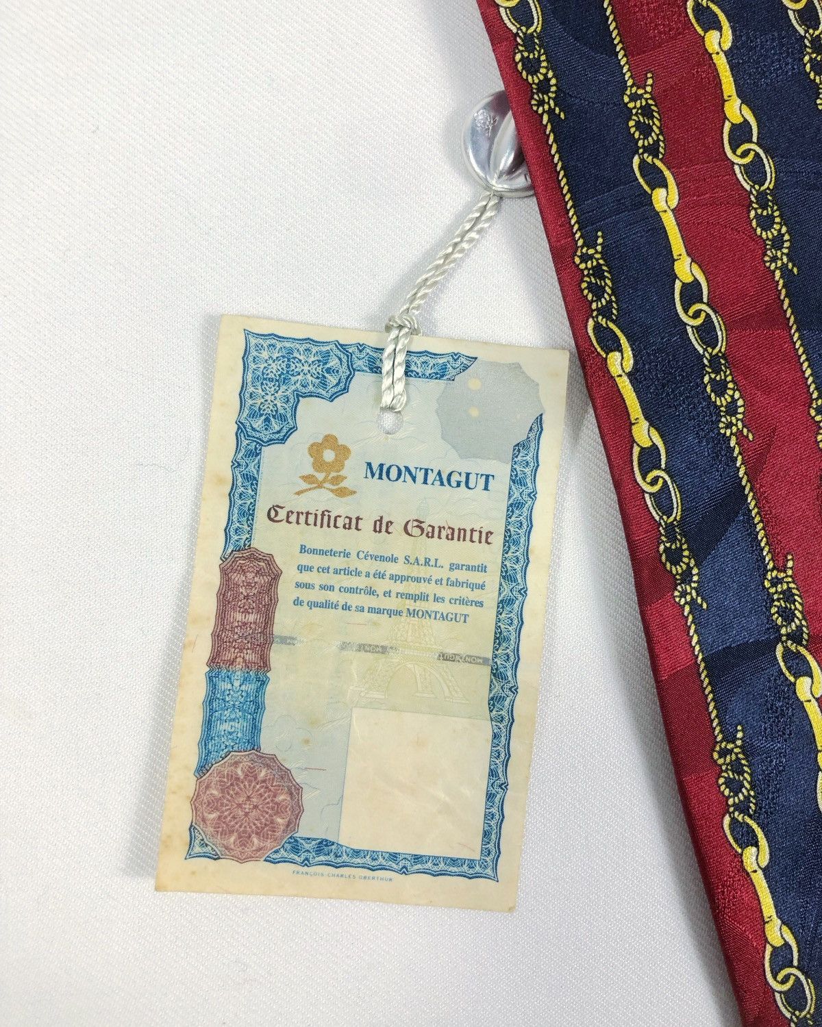 Montagut Rare Vintage NOS Montagut Silk Tie Size ONE SIZE - 5 Thumbnail