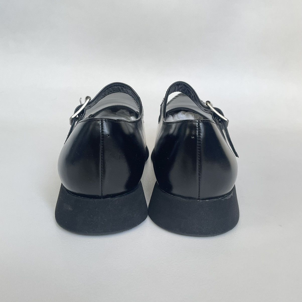 Comme des Garcons ‘Mary Jane’ Buckle Black Creepers Size US 8 / IT 38 - 10 Thumbnail