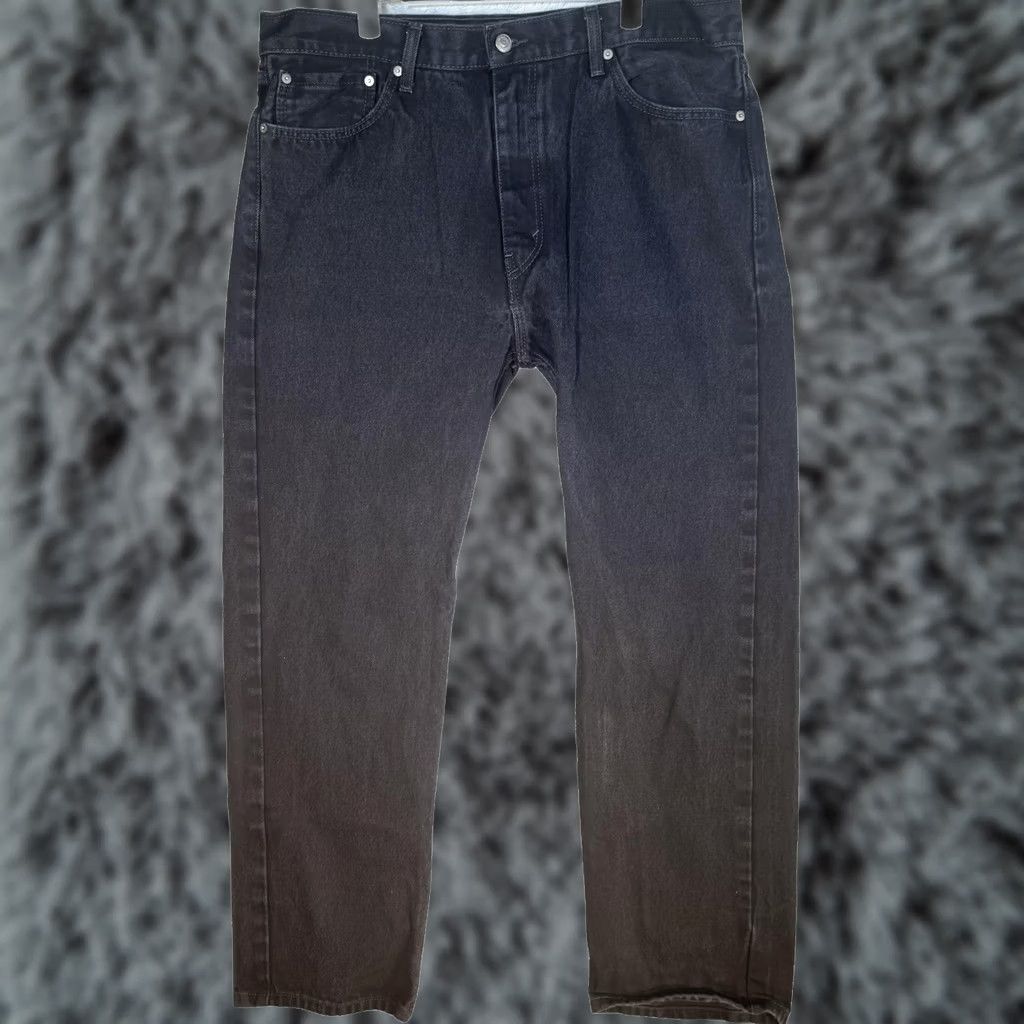Levi's VINTAGE Levis 505 Jeans Mens 38x32 Black Regular Fit Straight Leg Denim Zip Fly Size US 38 / EU 54 - 1 Thumbnail