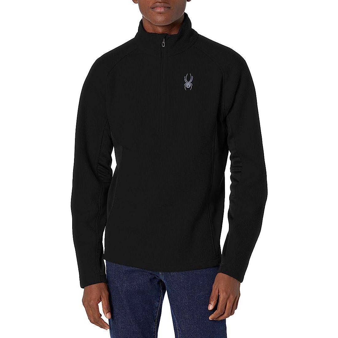Spyder SPYDER Outbound Half Zip Sweater Black Fleece Mens M Size US M / EU 48-50 / 2 - 8 Thumbnail