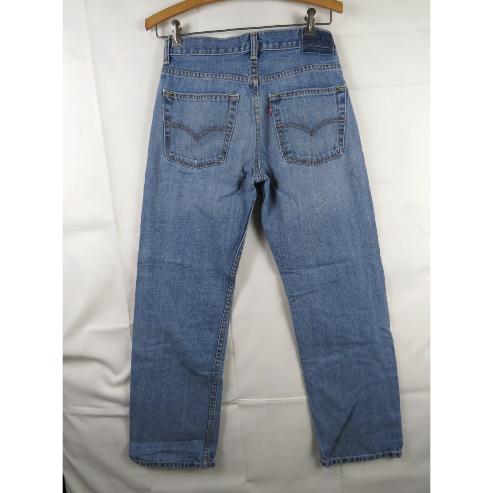 Levi's VINTAGE Levi's 550 Jeans Denim Blue 26X28 Relaxed Fit Men Straight Regular Inseam Medium Accessories None Size US 26 / EU 42 - 6 Thumbnail