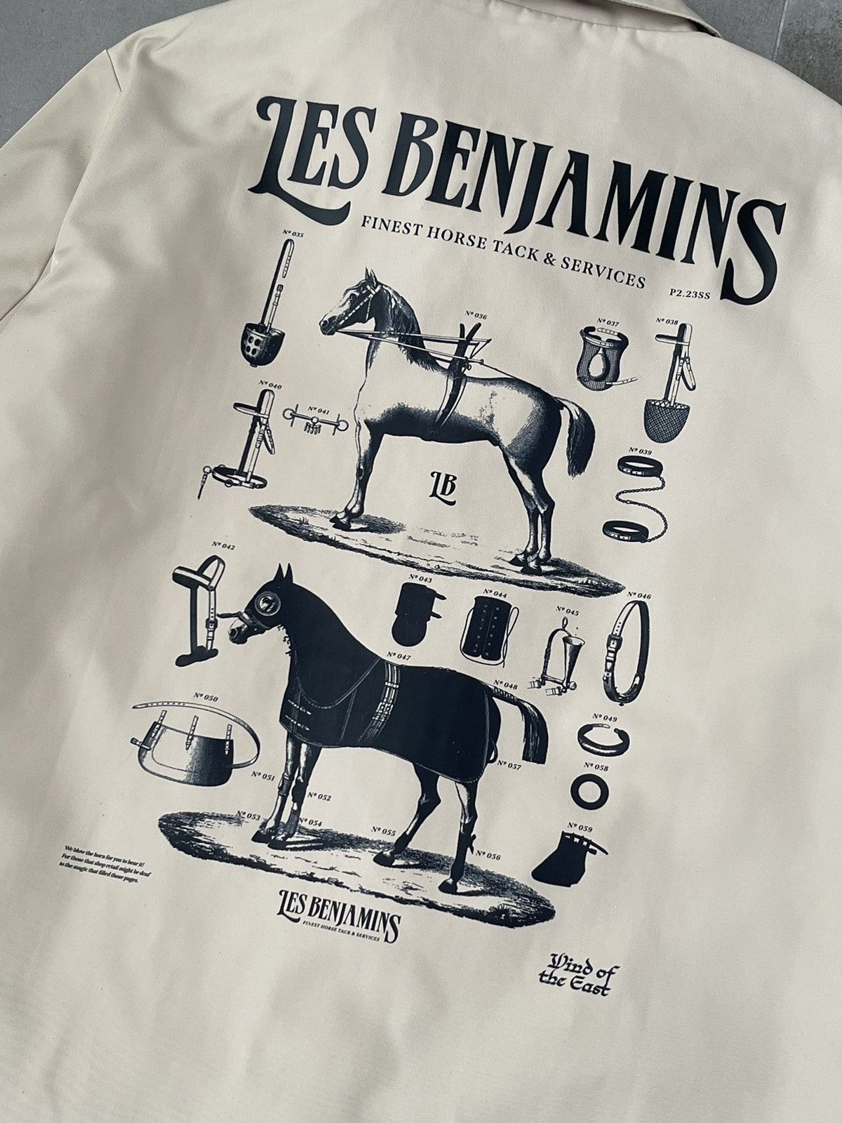 Les Benjamins !DS! SS23 Les Benjamins Horse Logo Beige Coat Size US M / EU 48-50 / 2 - 20 Thumbnail