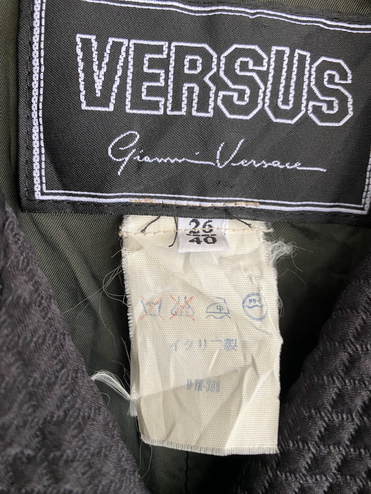 Versus Versace Versus By Gianni Versace Crop Jacket Size S / US 4 / IT 40 - 7 Thumbnail