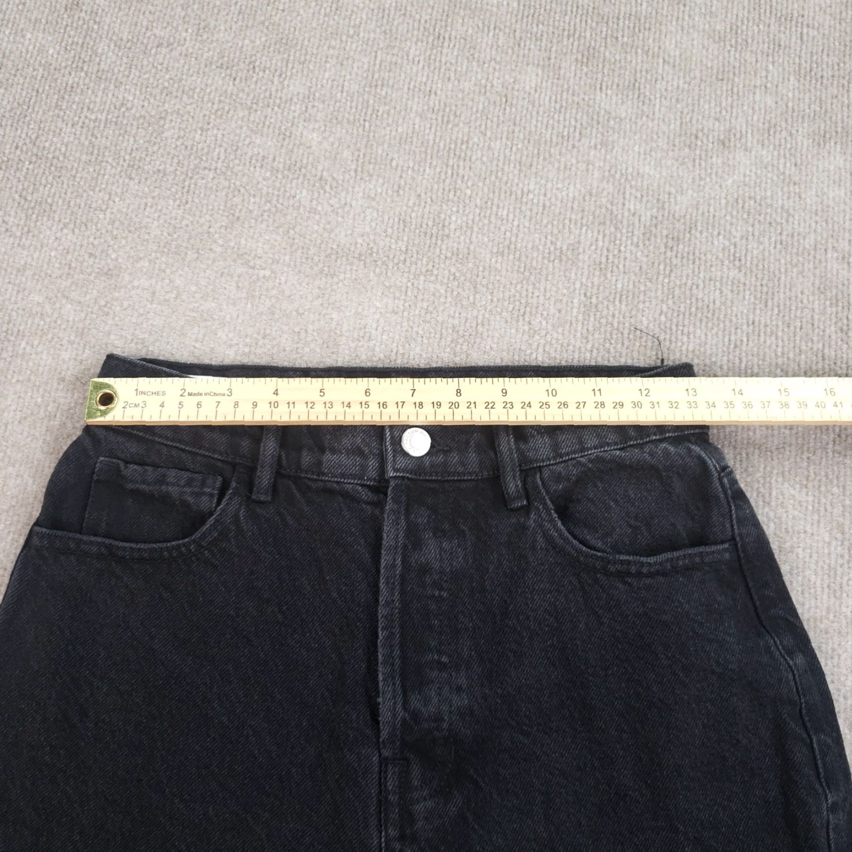 Pacsun Pacsun Womens High Rise Straight Leg Jeans Size 26 26x26 Extra Large XL Black Size 26" / US 2 / IT 38 - 4 Thumbnail