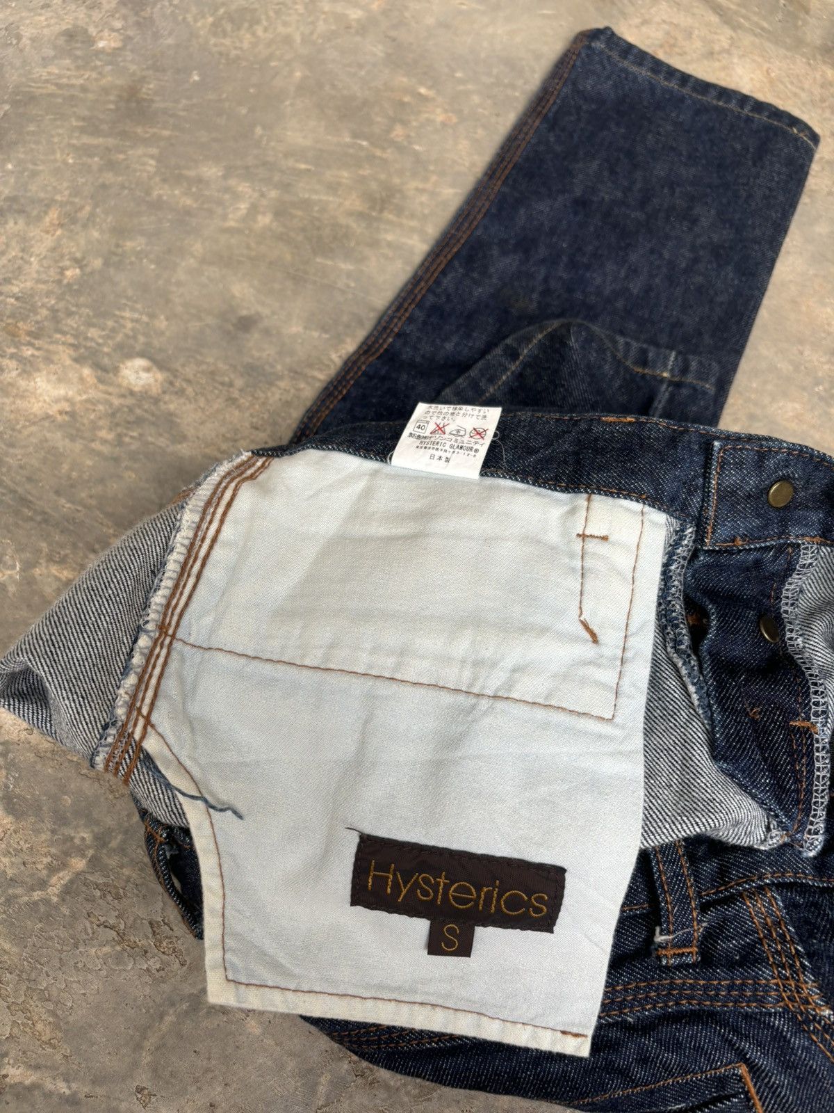 Hysteric Glamour × Japanese Brand Hysterics Glamour Women's Jeans Size 28" / US 6 / IT 42 - 8 Thumbnail