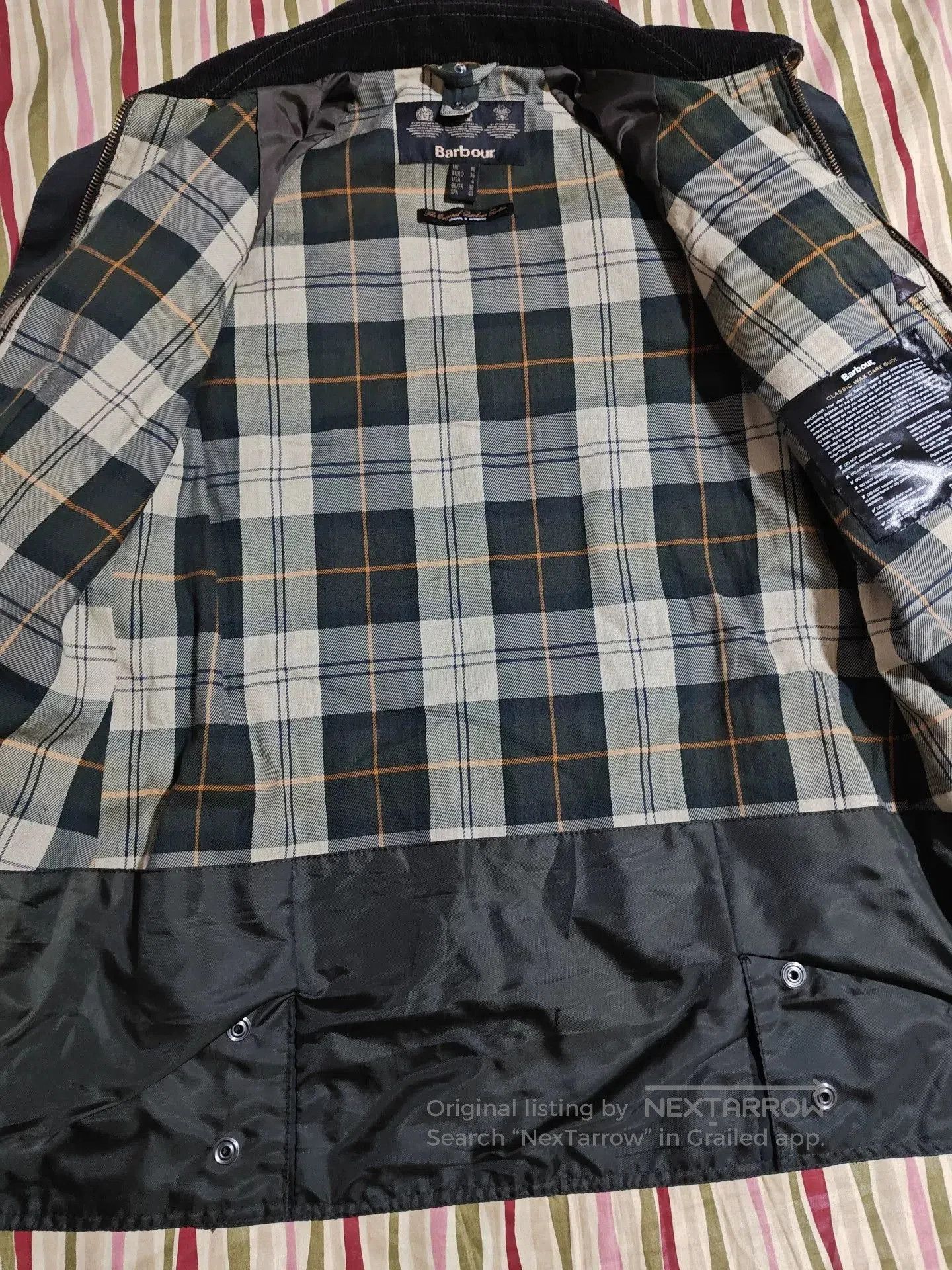 Barbour Barbour Beadnell Waxed Trench Coat. Size M / US 6-8 / IT 42-44 - 4 Thumbnail