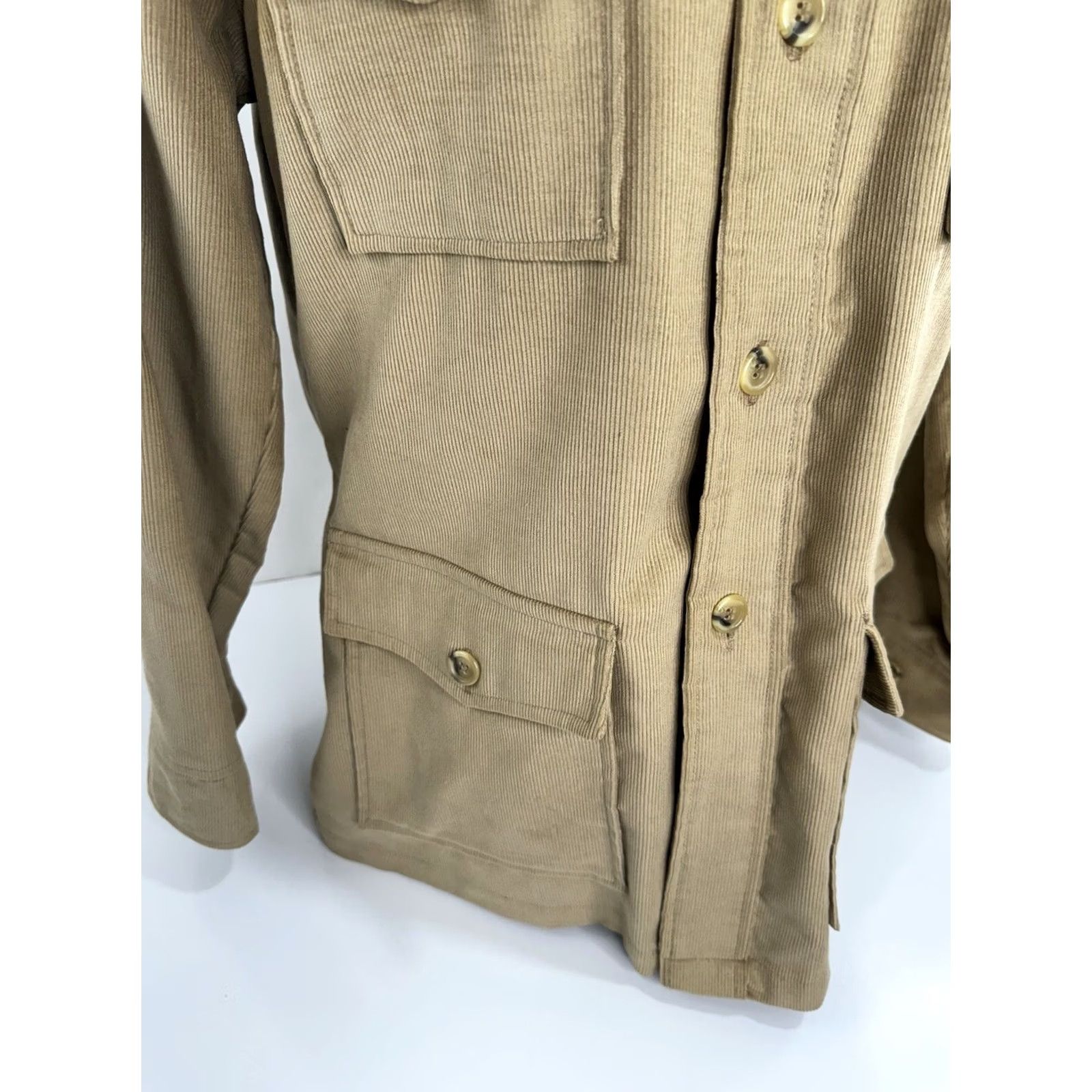 Levi's VINTAGE LEVI'S Signature Corduroy SAFARI Photographer L Jacket Tan Mens Size US L / EU 52-54 / 3 - 4 Thumbnail