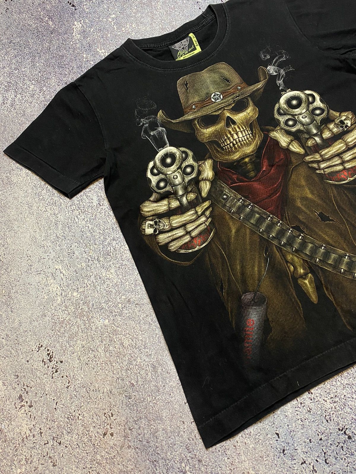 Band Tees × Vintage 💥VINTAGE ROCK EAGLE SKULL TEE Size US S / EU 44-46 / 1 - 3 Thumbnail