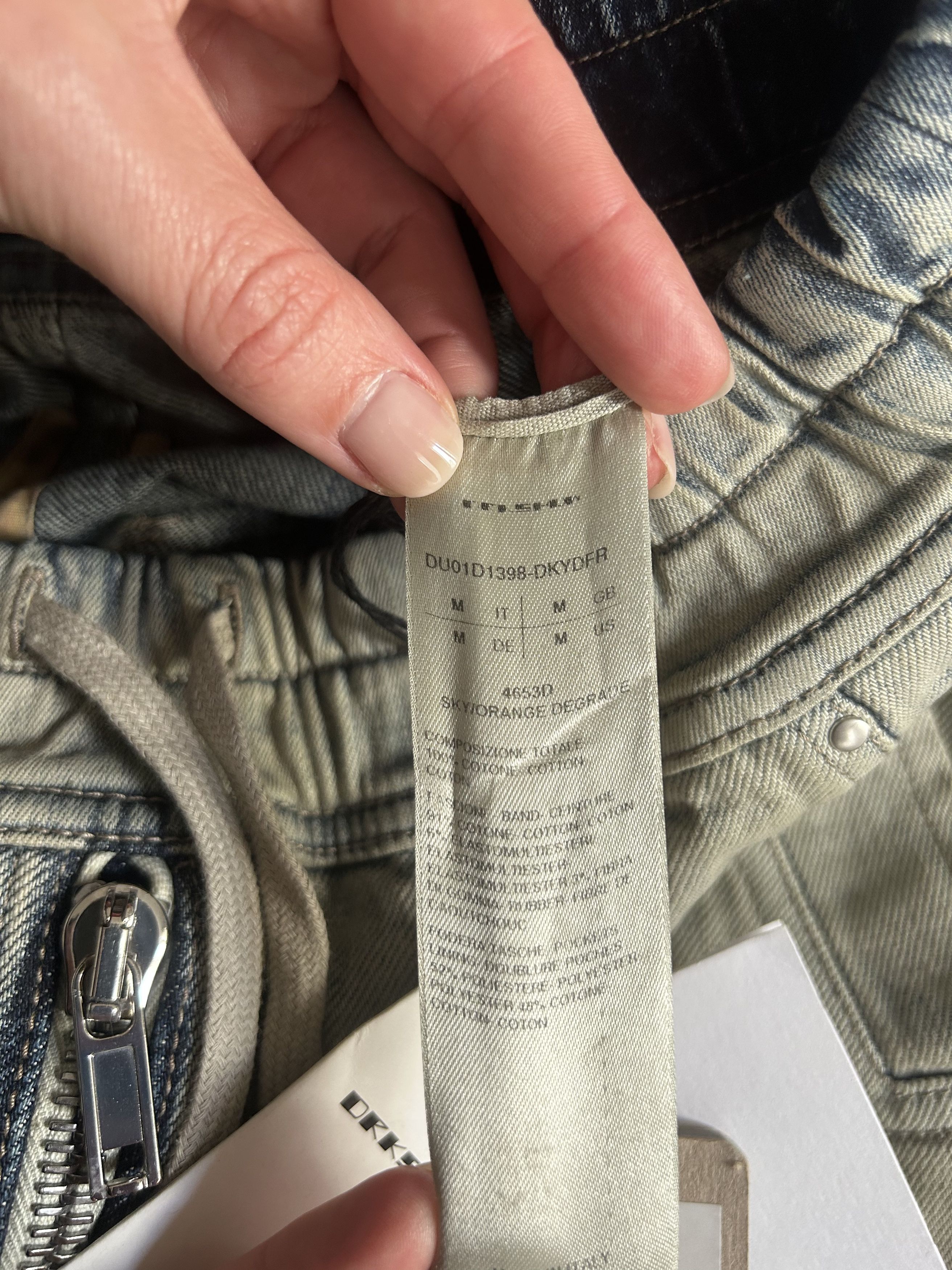 Rick Owens Drkshdw Rick Owens Drkshdw double cargo bela ombré Size US 32 / EU 48 - 7 Thumbnail
