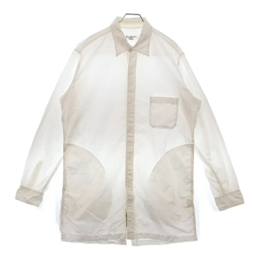 Yohji Yamamoto Yohji Yamamoto POUR HOMME 19AW Back/Open Shirt Size US XXL / EU 58 / 5 - 1 Thumbnail