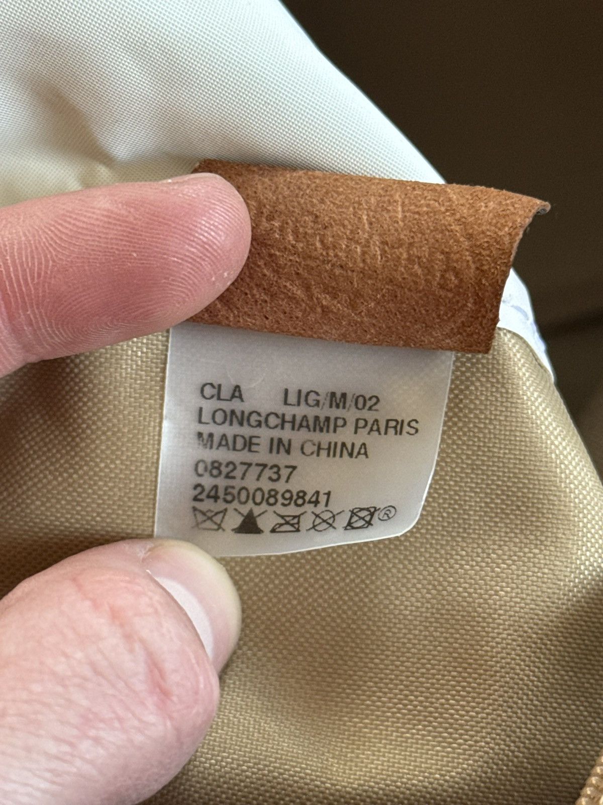 Longchamp Longchamp retro big shoulder baguette bag 💼 beige luxury Size ONE SIZE - 20 Thumbnail