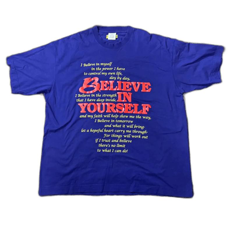 Vetements Vetements 24ss Believe Print S/S T-shirt Size US M / EU 48-50 / 2 - 1 Thumbnail