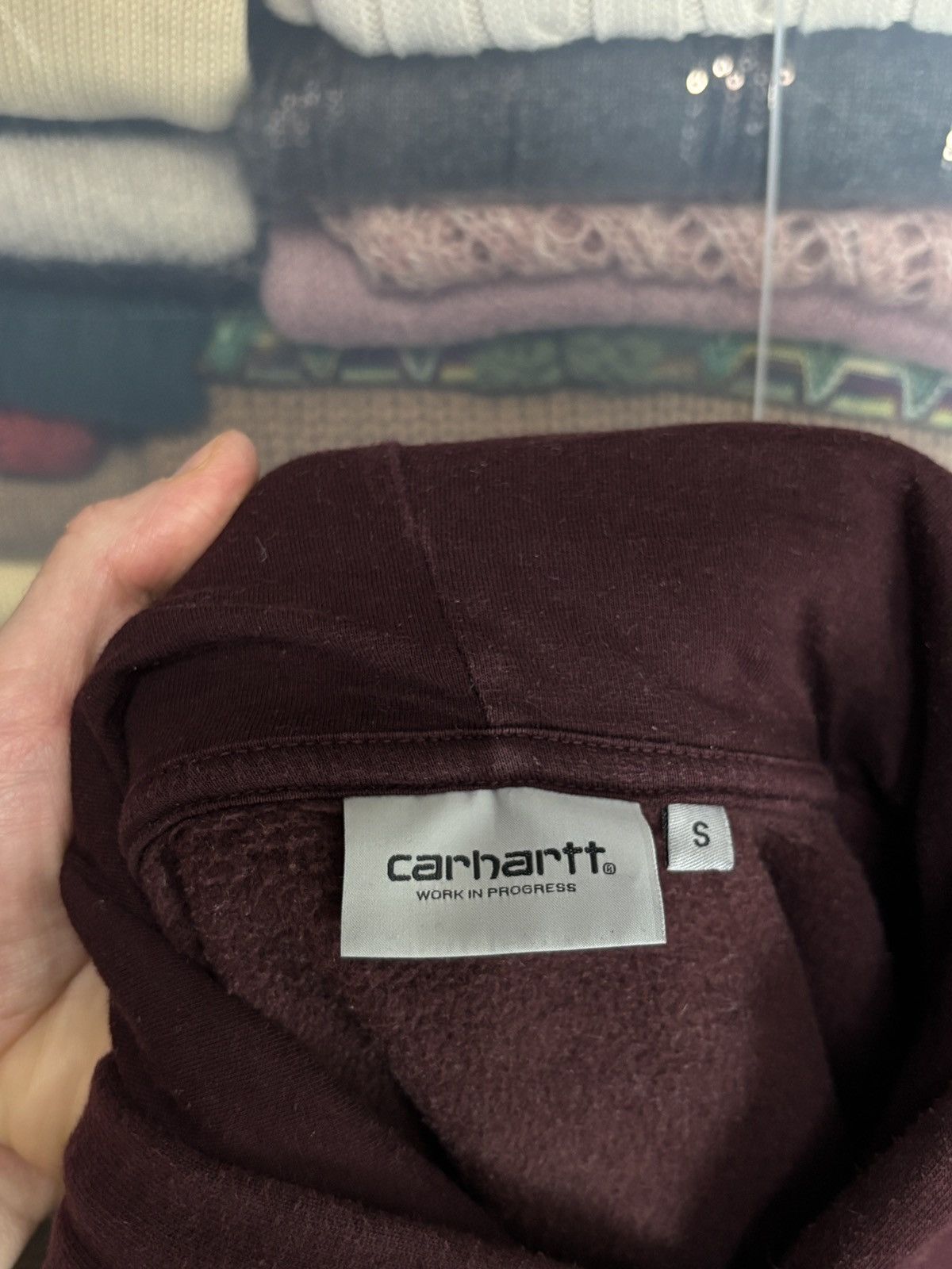 Carhartt × Carhartt Wip Carhartt College Hoodie Big Logo Hooded Sweat Size US S / EU 44-46 / 1 - 5 Thumbnail