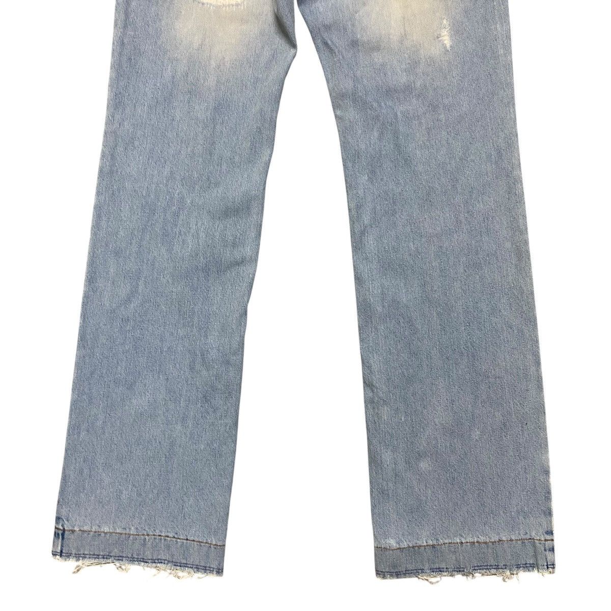 Dolce & Gabbana Dolce&gabbana Repaired Denim Jeans Lightwash Size US 34 / EU 50 - 13 Thumbnail