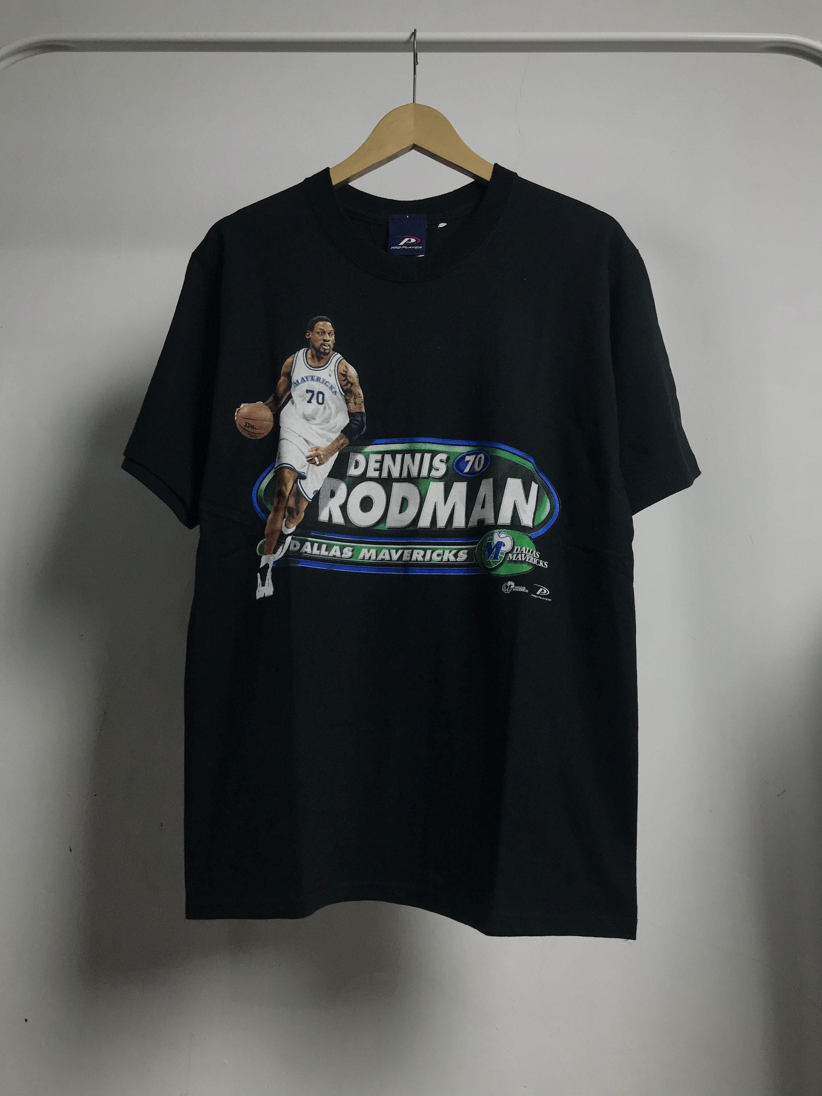 NBA × Pro Player × Vintage Vintage Dennis Rodman NBA Dallas Mavericks Tee Size US L / EU 52-54 / 3 - 1 Thumbnail