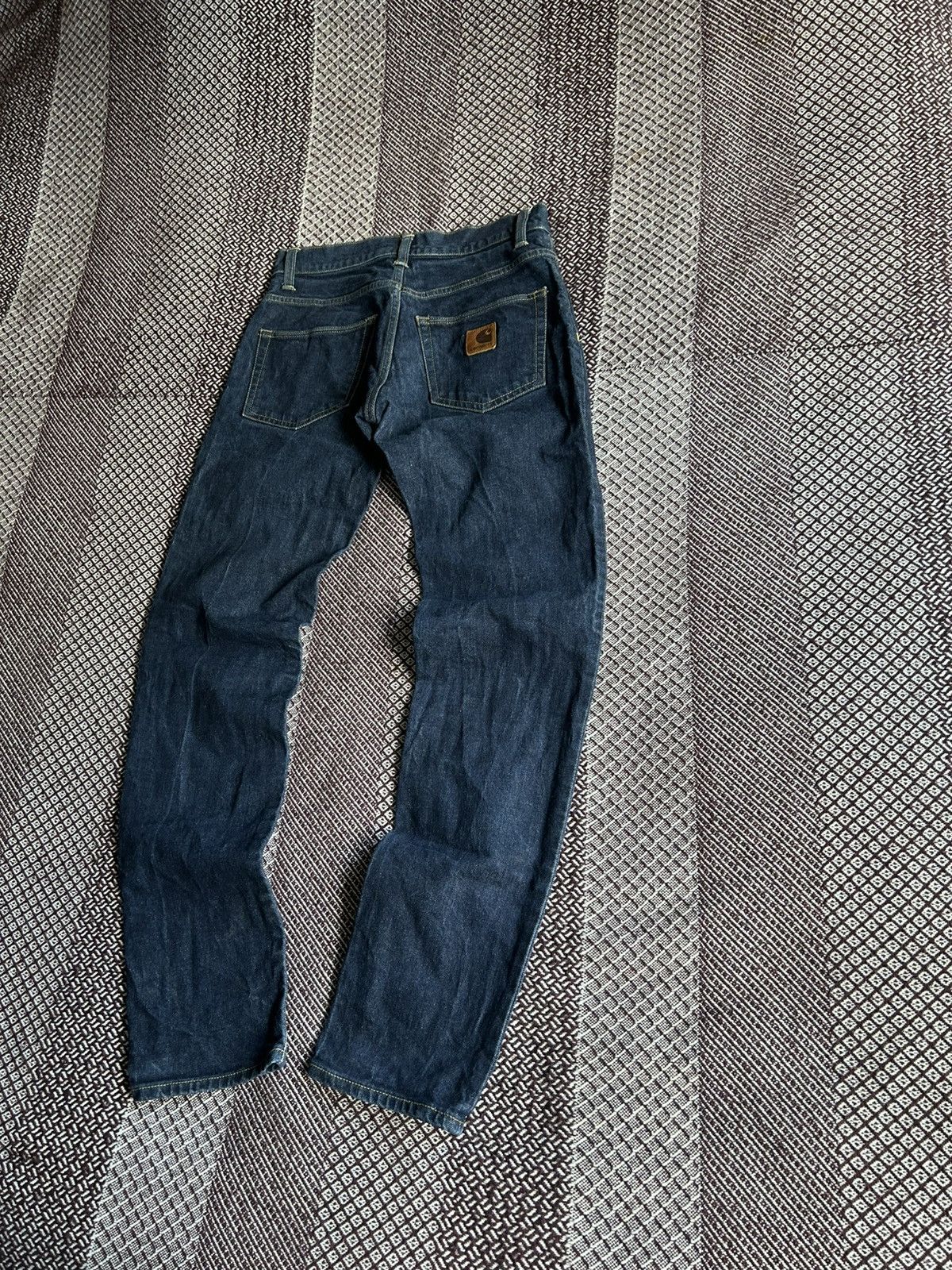 Vintage Vintage Carhartt WIP Denim Jeans Streetwear Style Size 27x32 Size 27" / US 4 / IT 40 - 2 Thumbnail