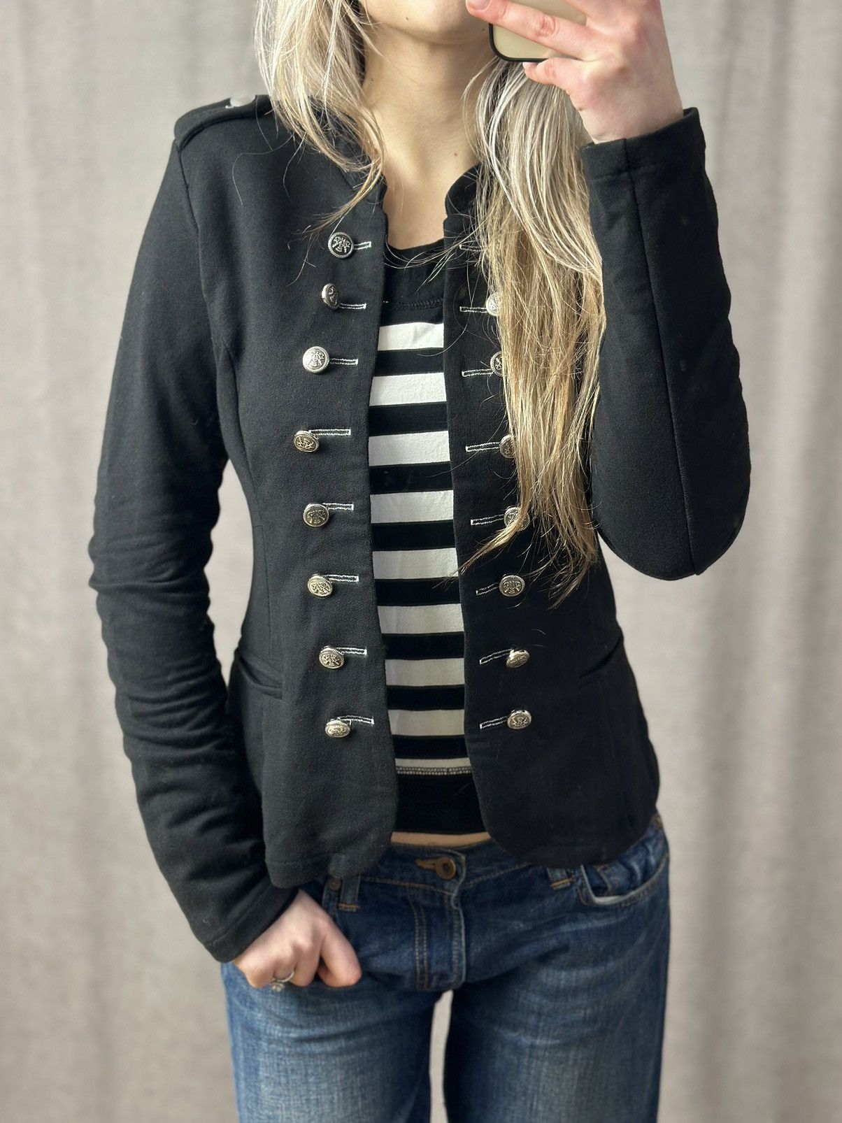 Vintage Napoleon Jacket Hysteric Glamour Y2K Rare Balmain