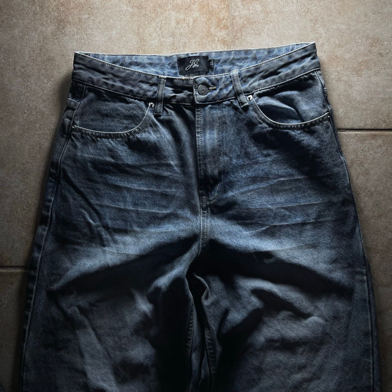 Other Vintage Faded Wide-leg Baggy Blue Denim Jeans size 30 Size US 30 / EU 46 - 5 Thumbnail