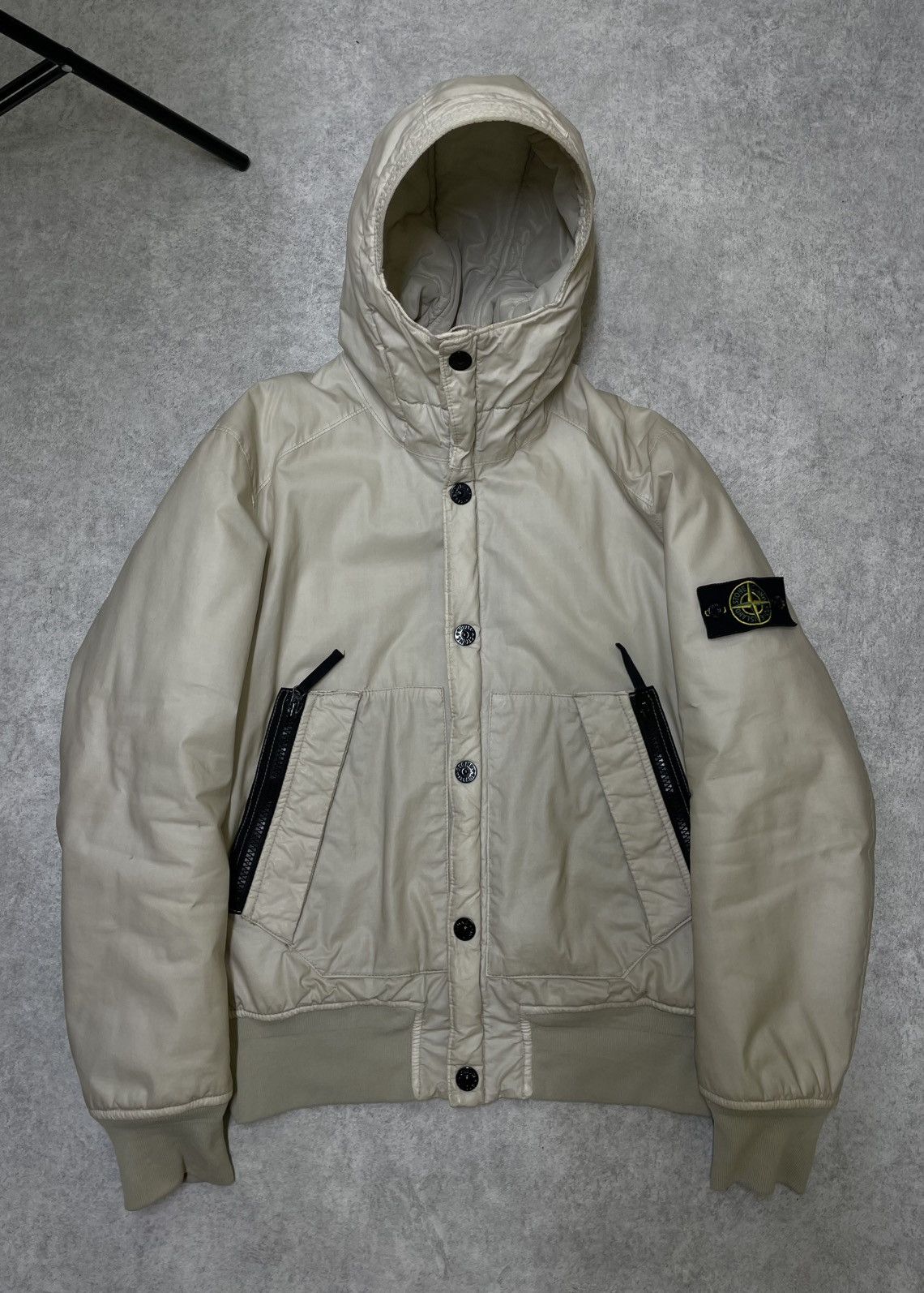 Goretex × Massimo Osti × Stone Island Mussola Gommata Stone