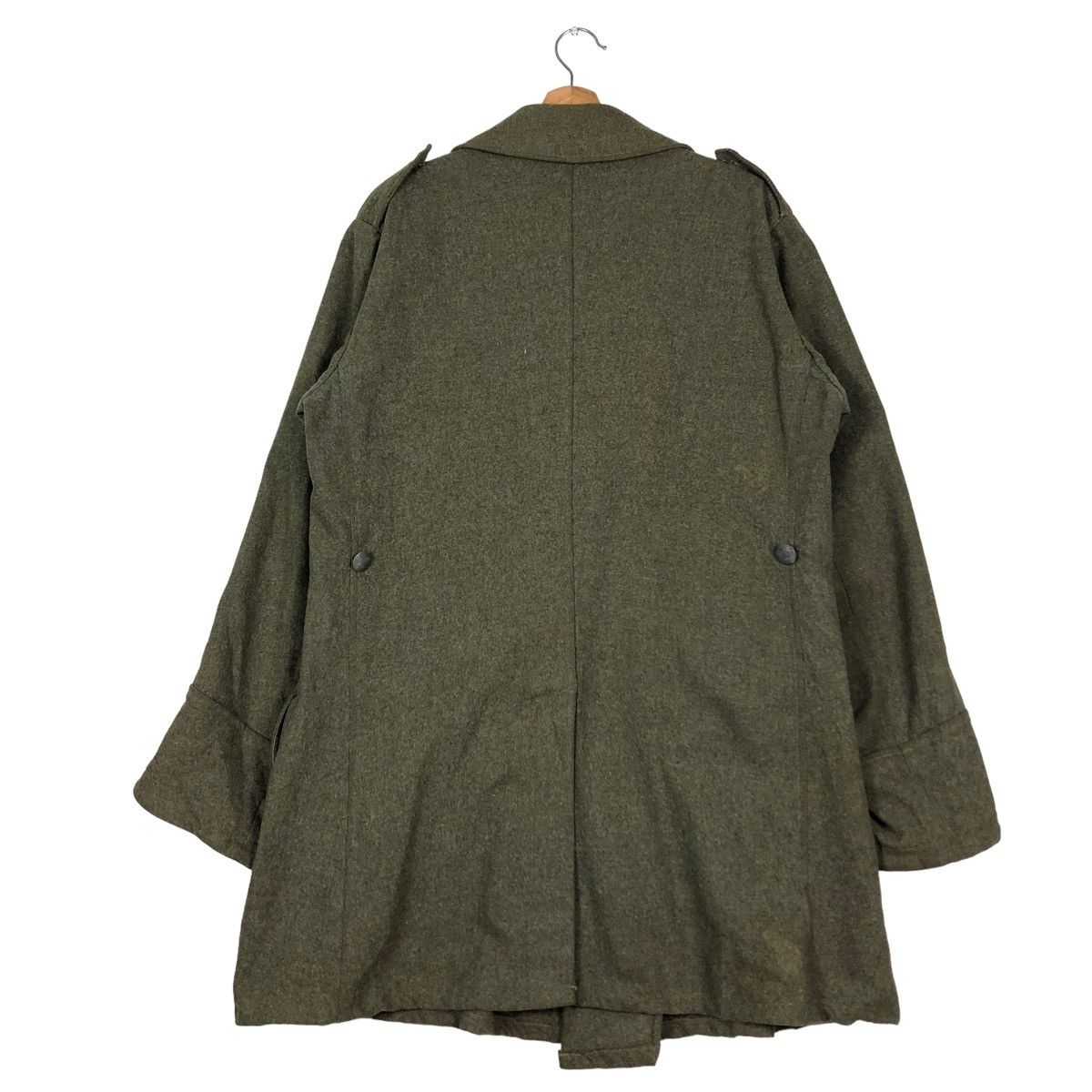 Vintage 🔥TRUE VINTAGE 1940 HEAVY LONG COATS JACKET WORLD WAR II Size US M / EU 48-50 / 2 - 9 Thumbnail