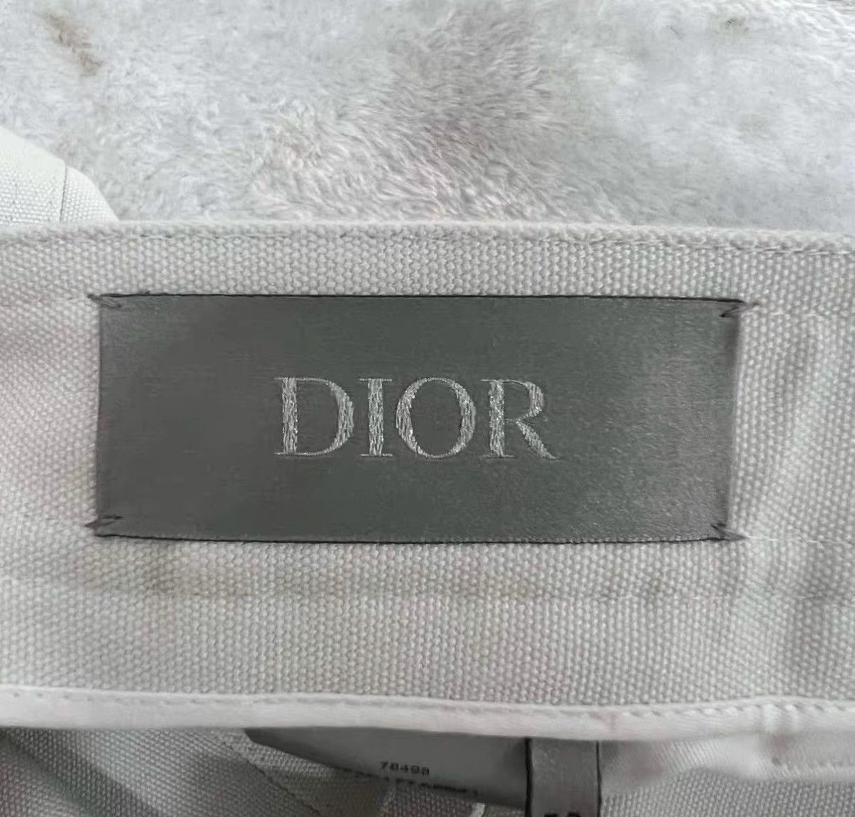 Dior Dior White Cuffed Straight-leg Pants J41 Size 36" / US 14 / IT 50 - 3 Thumbnail