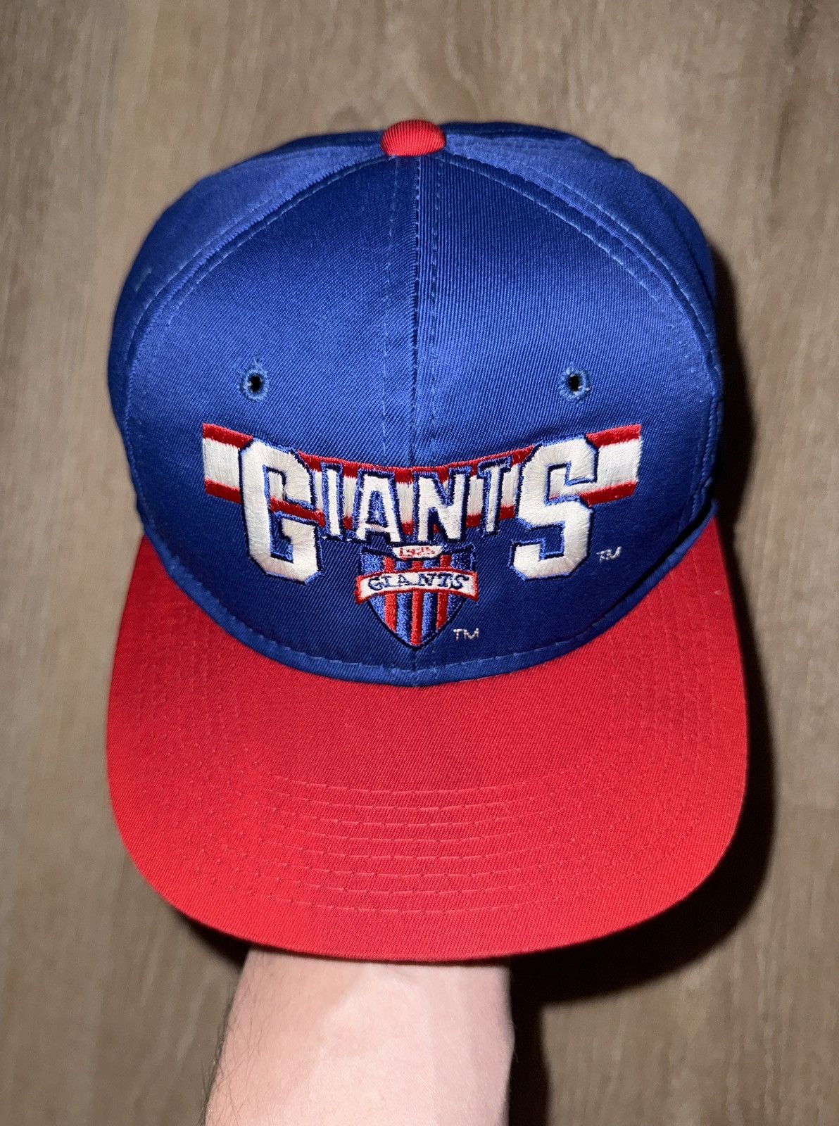 NFL Vintage 90’s New York Giants Annco SnapBack Hat Size ONE SIZE - 2 Thumbnail