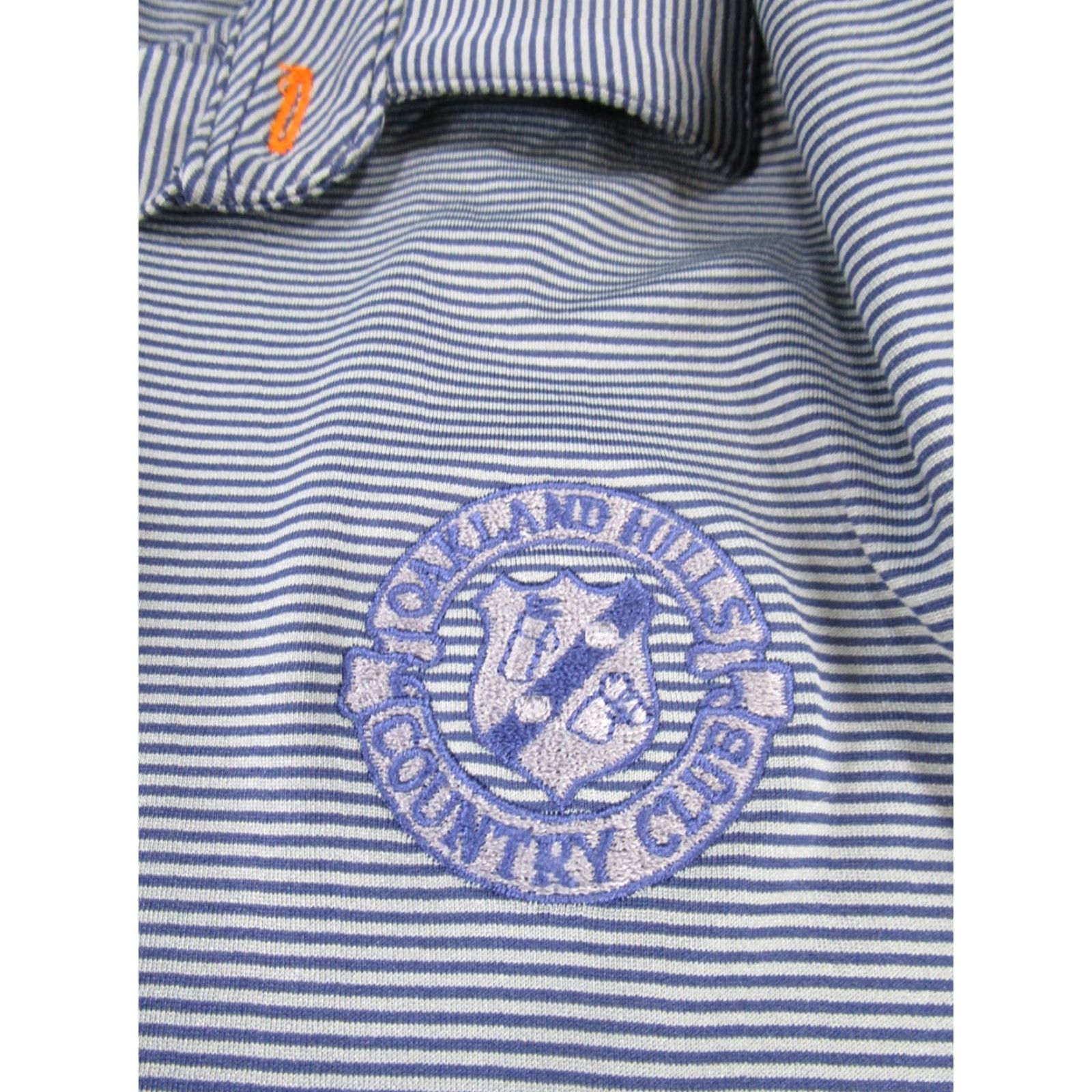 KJUS Kjus Polo Shirt Mens XL Gray Striped Short Sleeve Stretch Golf Polo Mens Size US XL / EU 56 / 4 - 8 Thumbnail