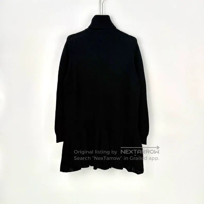 Prada Prada Black triangle high-necked cashmere dress Size S / US 4 / IT 40 - 4 Thumbnail