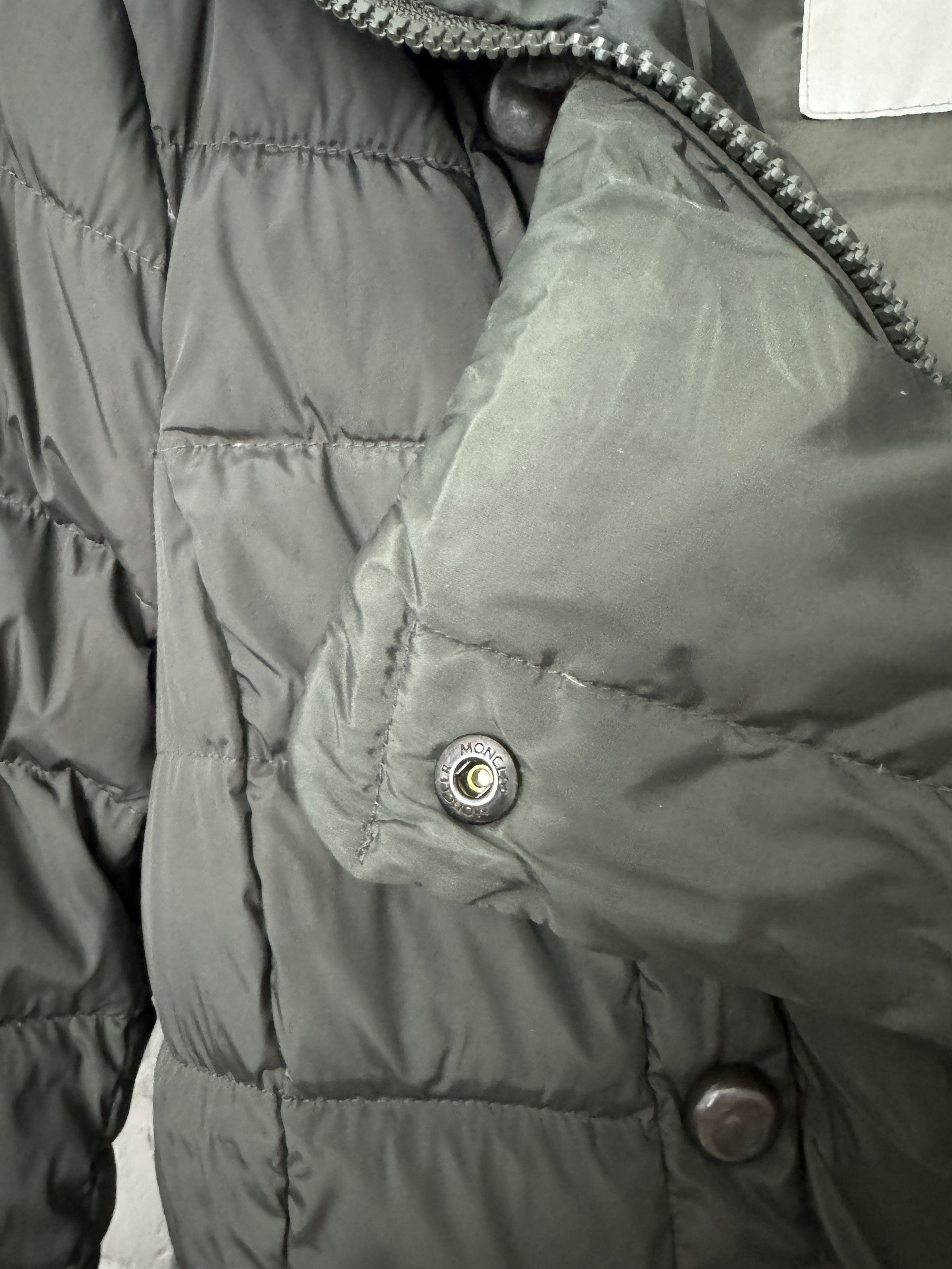 Moncler Moncler Rosean Double Breasted Jacket Puffer Olive Size 1 Size S / US 4 / IT 40 - 7 Thumbnail