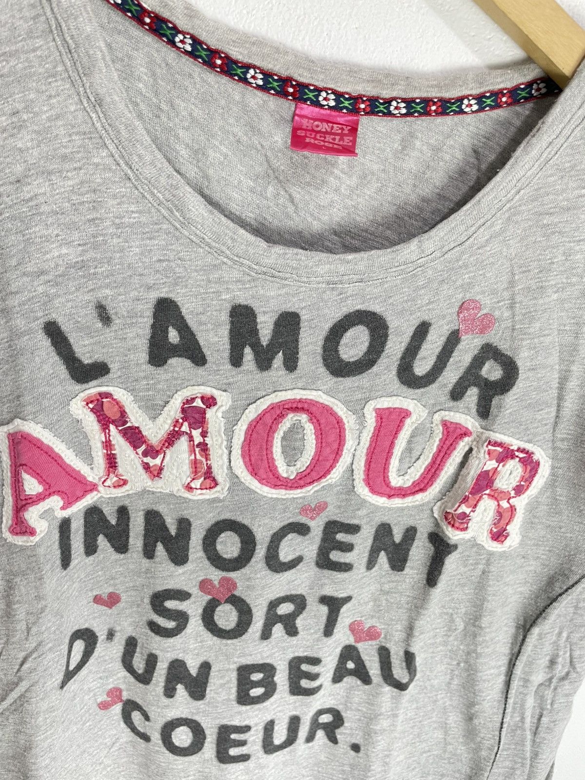 Hysteric Glamour Japanese Amour Poem Y2k Longsleeve Size L / US 10 / IT 46 - 3 Thumbnail