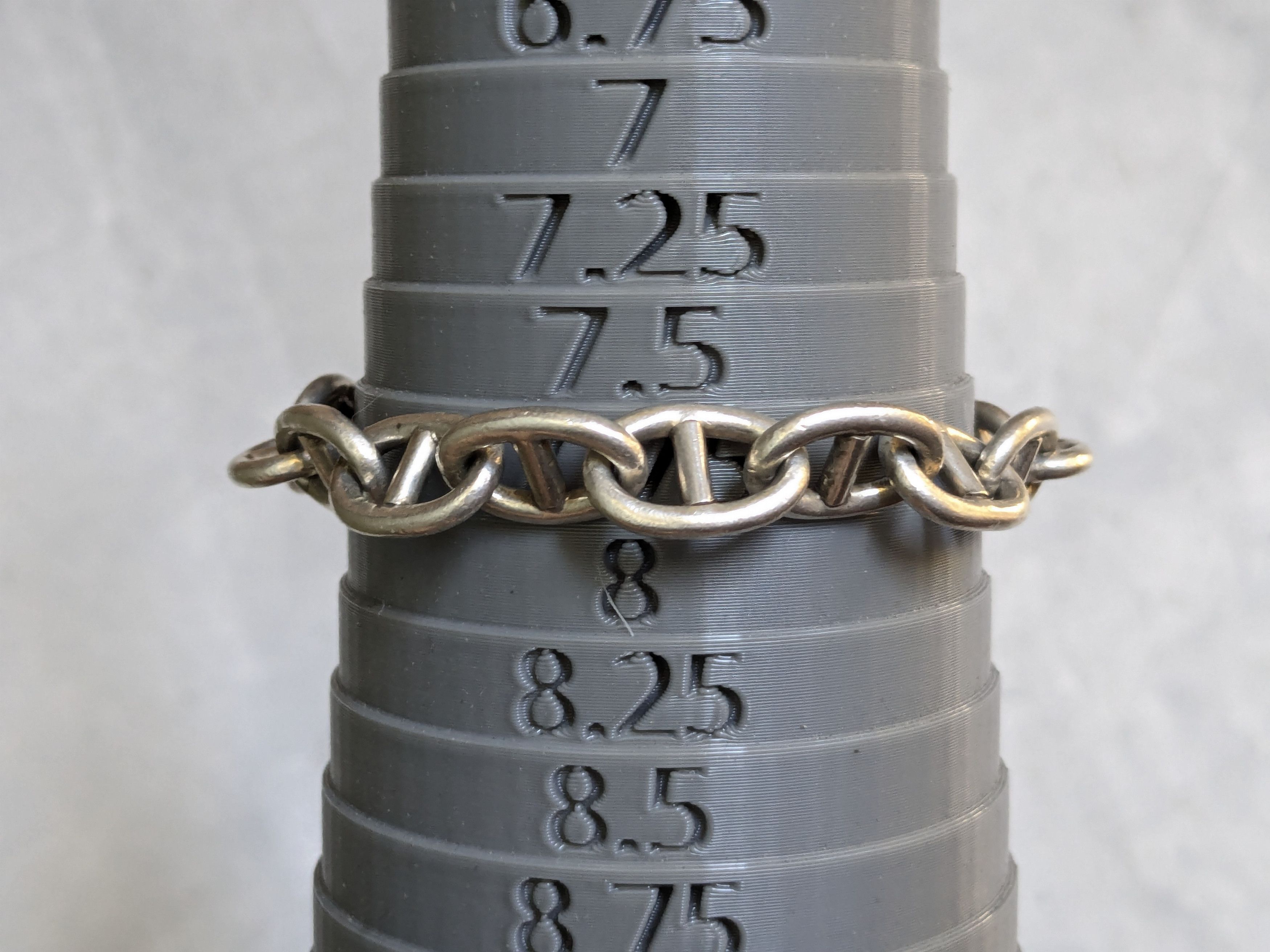 Jewelry Vintage Taxco Sterling Silver Bracelet Anchor Mariner 7.75" Size ONE SIZE - 16 Thumbnail
