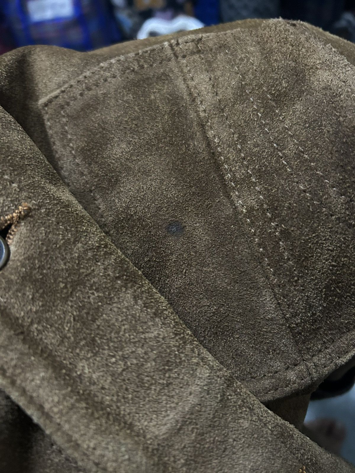 Polo Ralph Lauren Vintage Polo Country Ralph Lauren Suede Leather Jacket J0136 Size US L / EU 52-54 / 3 - 18 Thumbnail