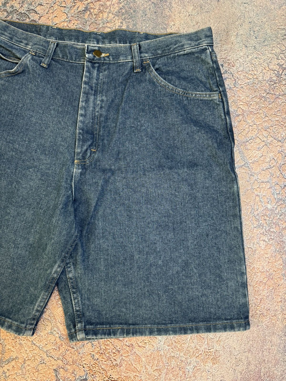 Vintage × Wrangler Vintage Y2K Wrangler Jorts Jean Essential Shorts Size US 36 / EU 52 - 4 Thumbnail