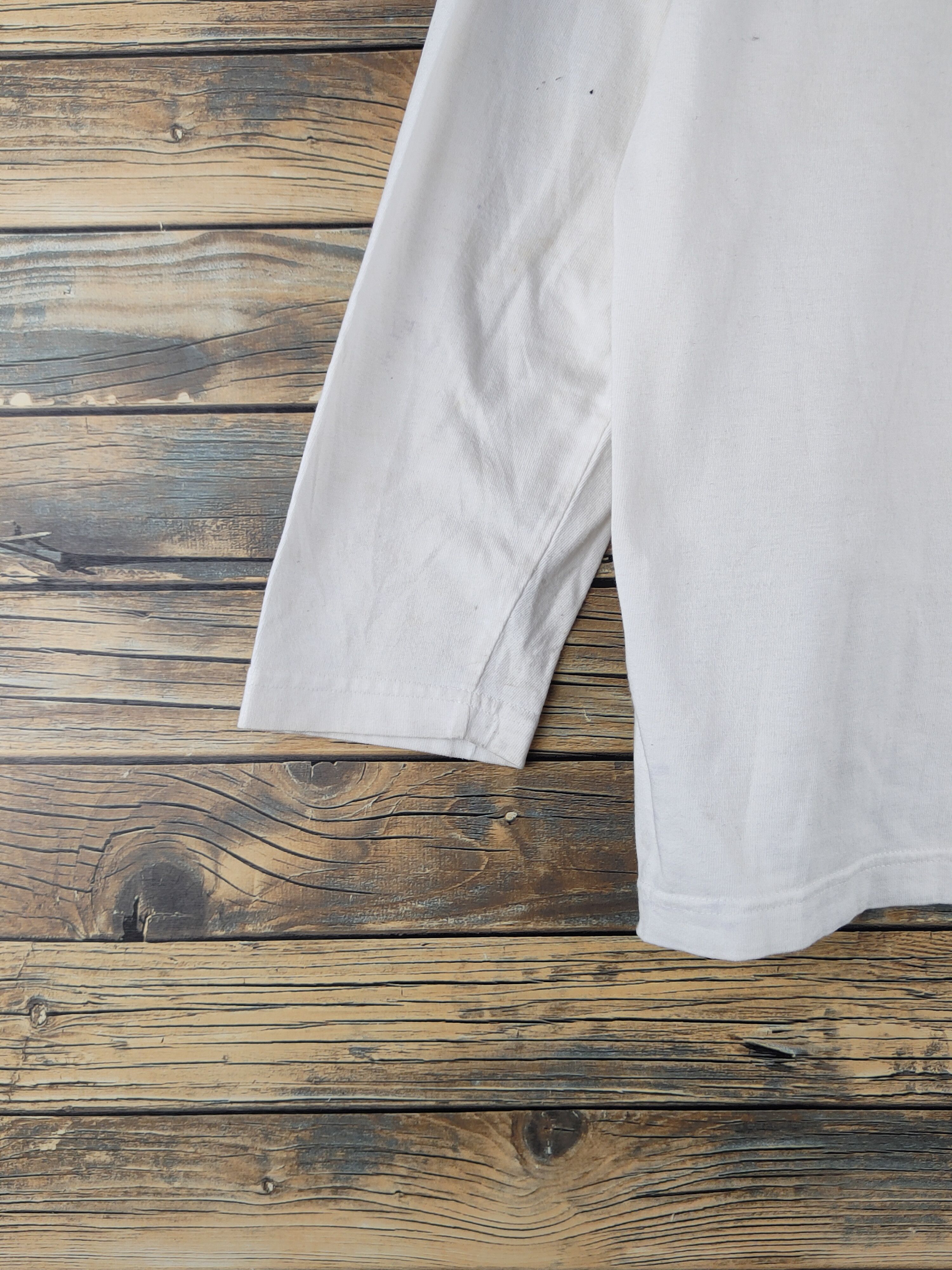 Japanese Brand Cune japan White Long Sleeve T-shirts #S2881 Size US L / EU 52-54 / 3 - 4 Thumbnail