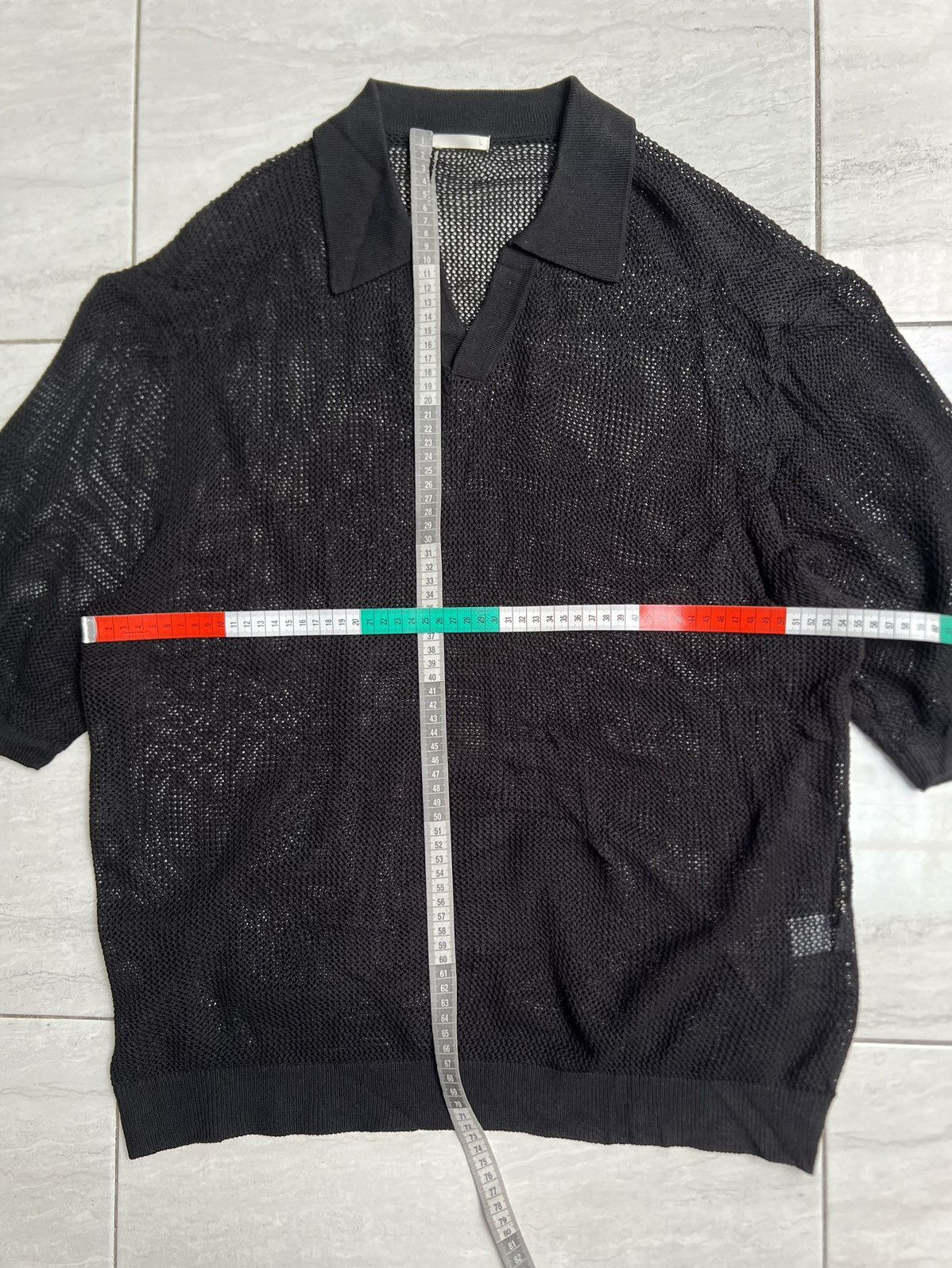 GU GU Black Mesh T-shirt Size US M / EU 48-50 / 2 - 2 Thumbnail