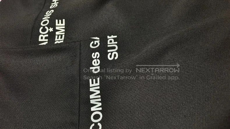 Comme des Garcons Supreme x CDG FW18 Shirt Coat. Size US M / EU 48-50 / 2 - 7 Thumbnail