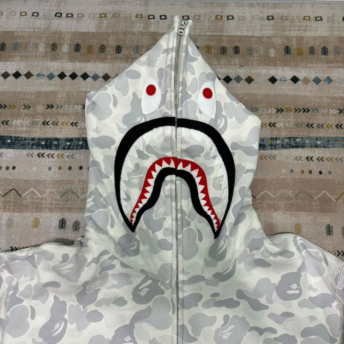 Bape 1ST CAMO SHARK FULL ZIP HOODIE Size US XXL / EU 58 / 5 - 3 Thumbnail