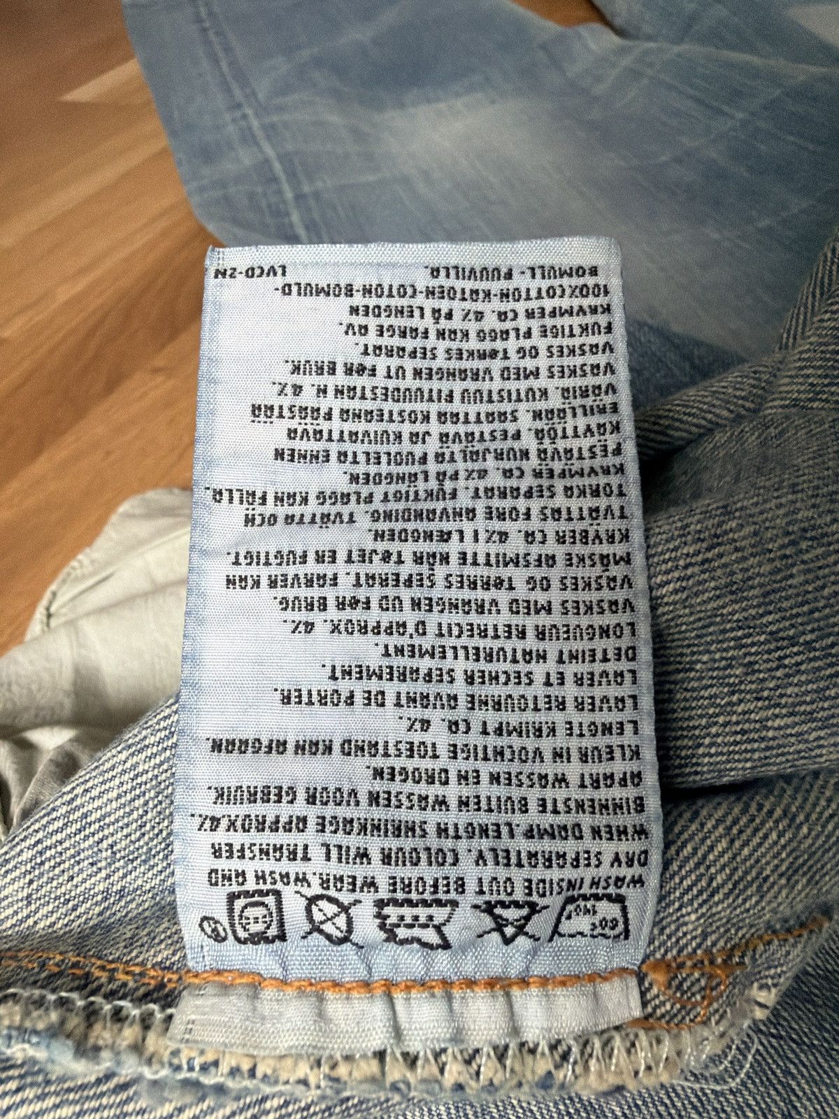 Levi's Vintage Clothing Levis Vintage LVC 201 555 Deadstock Size US 34 / EU 50 - 9 Thumbnail