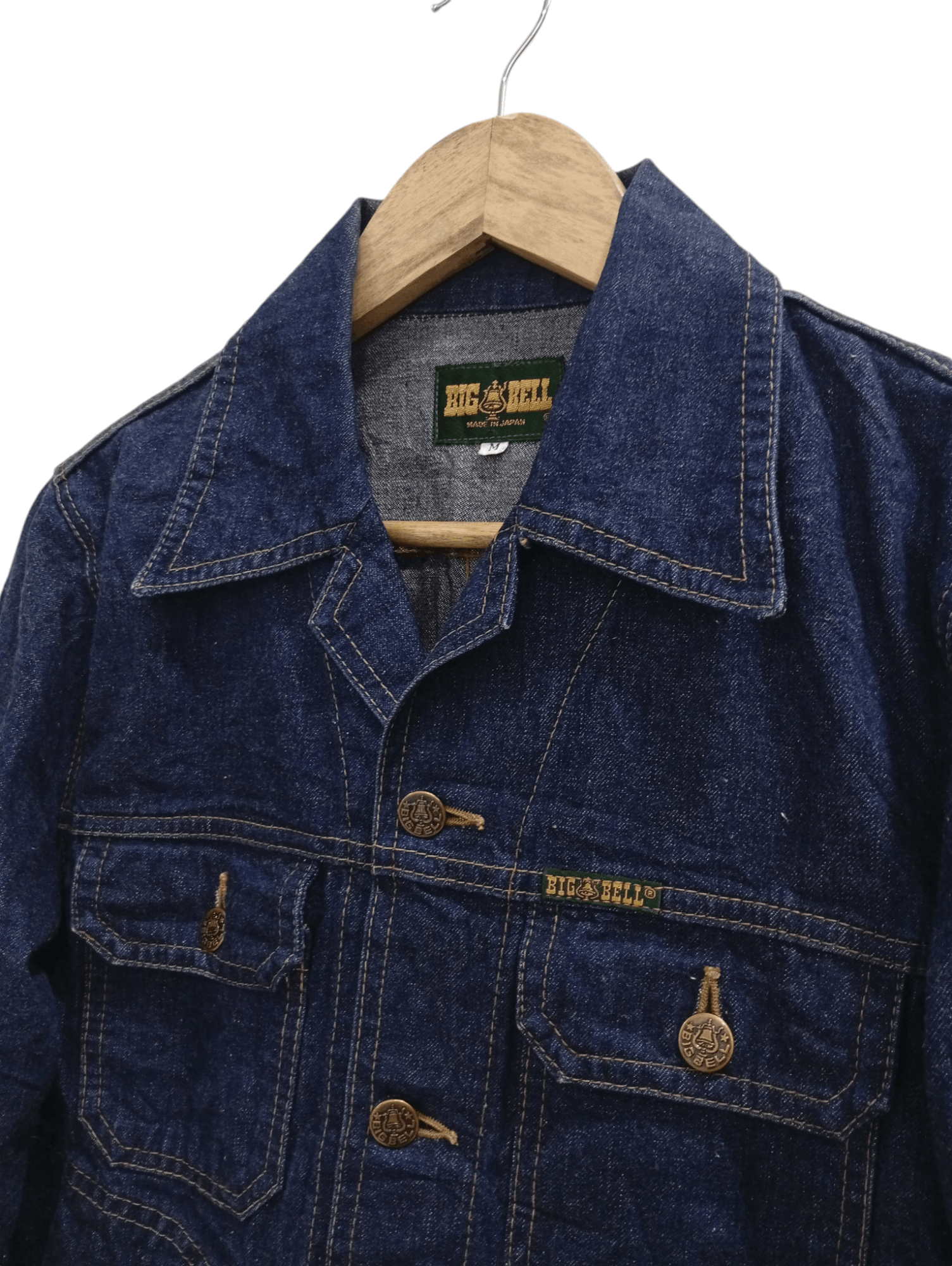 Japanese Brand × Vintage 🔥🔥Vintage Big Bell Denim Trucker Jacket Size US M / EU 48-50 / 2 - 19 Thumbnail