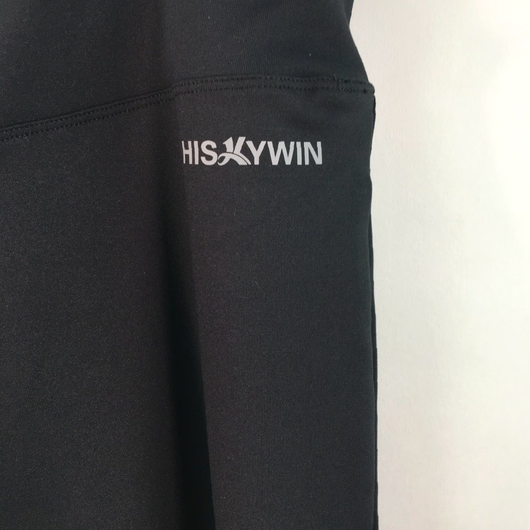 Vintage Hiskywin Activewear Pants Womens XXL Black Fitted Casual 34x29 Pockets Size 40" / US 18 - 6 Thumbnail