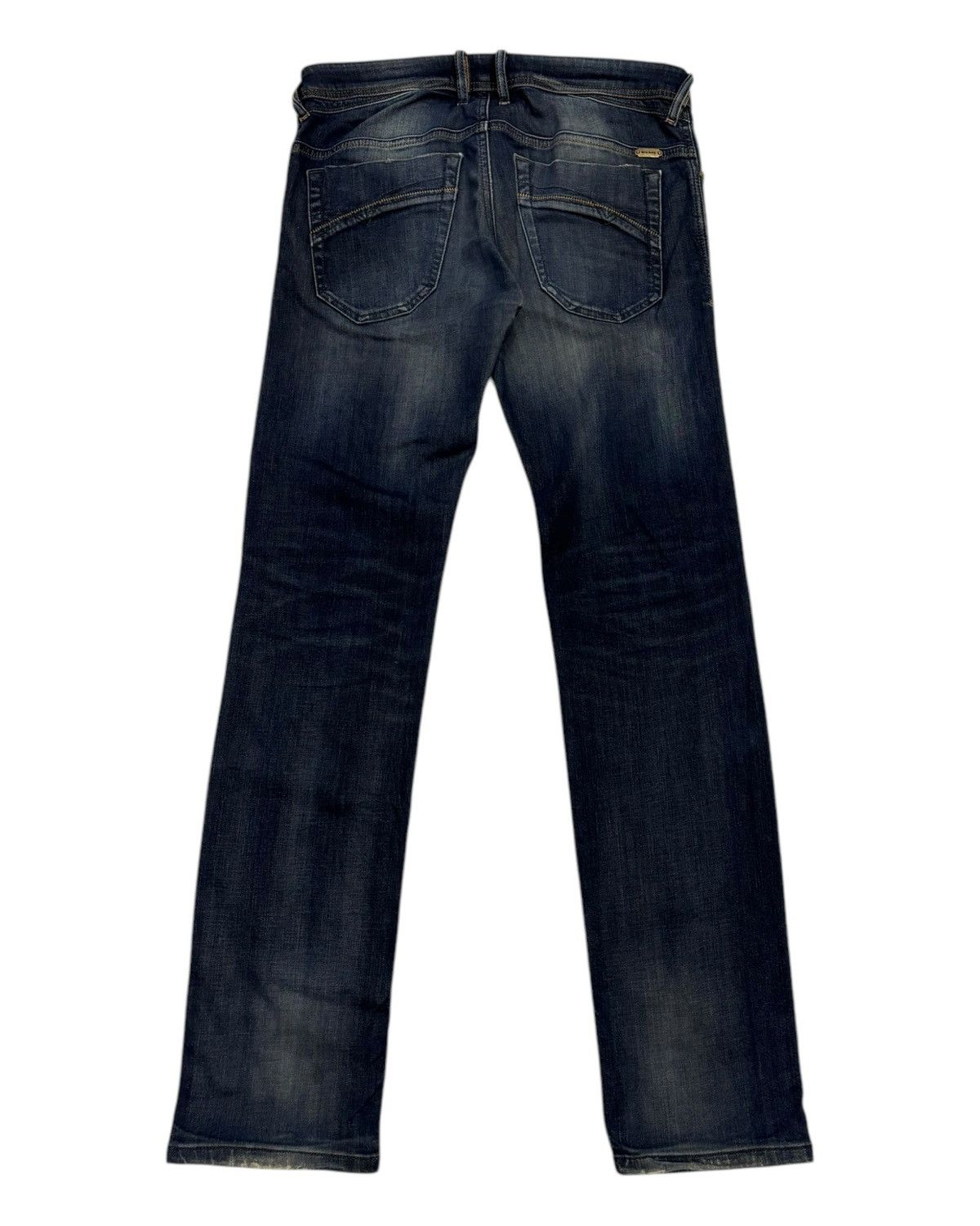 Diesel DIESEL REGULAR SLIM TAPERED DENIM JEANS Size US 32 / EU 48 - 2 Thumbnail