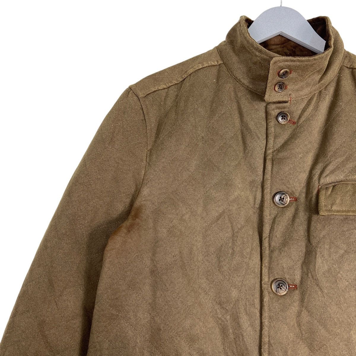 Takeo Kikuchi 🔥 TAKEO KIKUCHI MOLESKIN QUILTED JACKET Size US M / EU 48-50 / 2 - 7 Thumbnail
