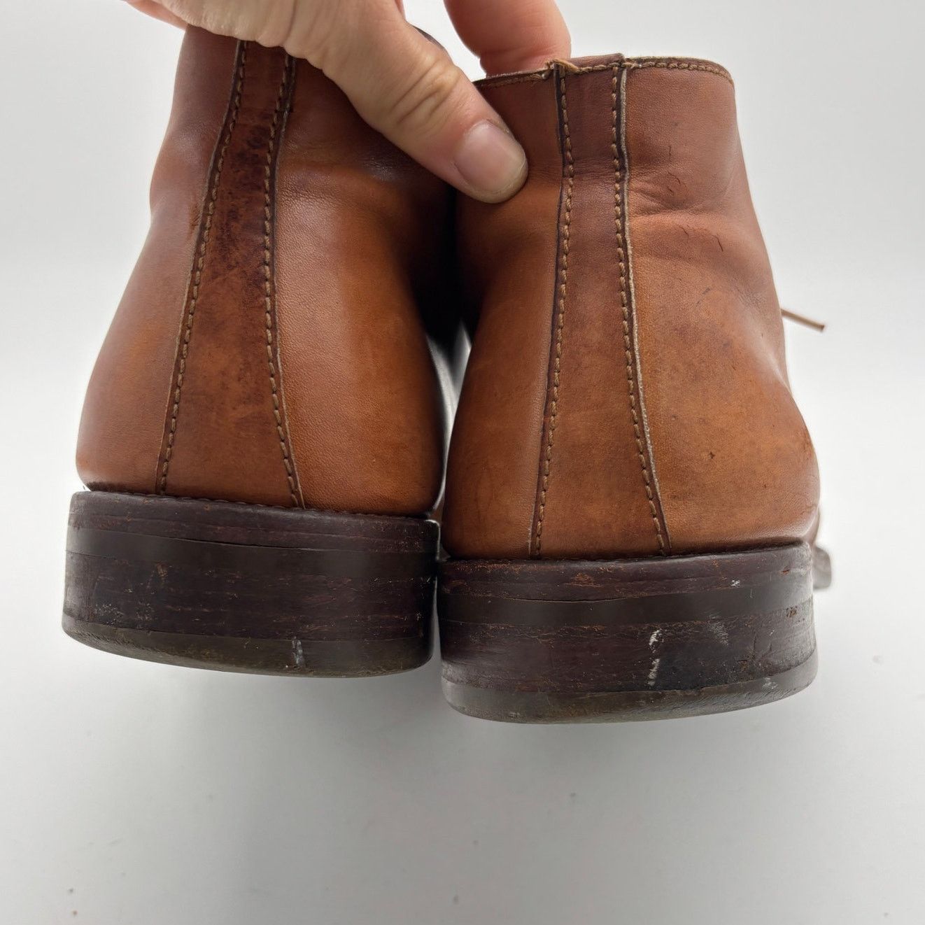 Gucci Gucci Brown Leather Desert Chukka Boots Men's 12D Size US 12 / EU 45 - 12 Thumbnail