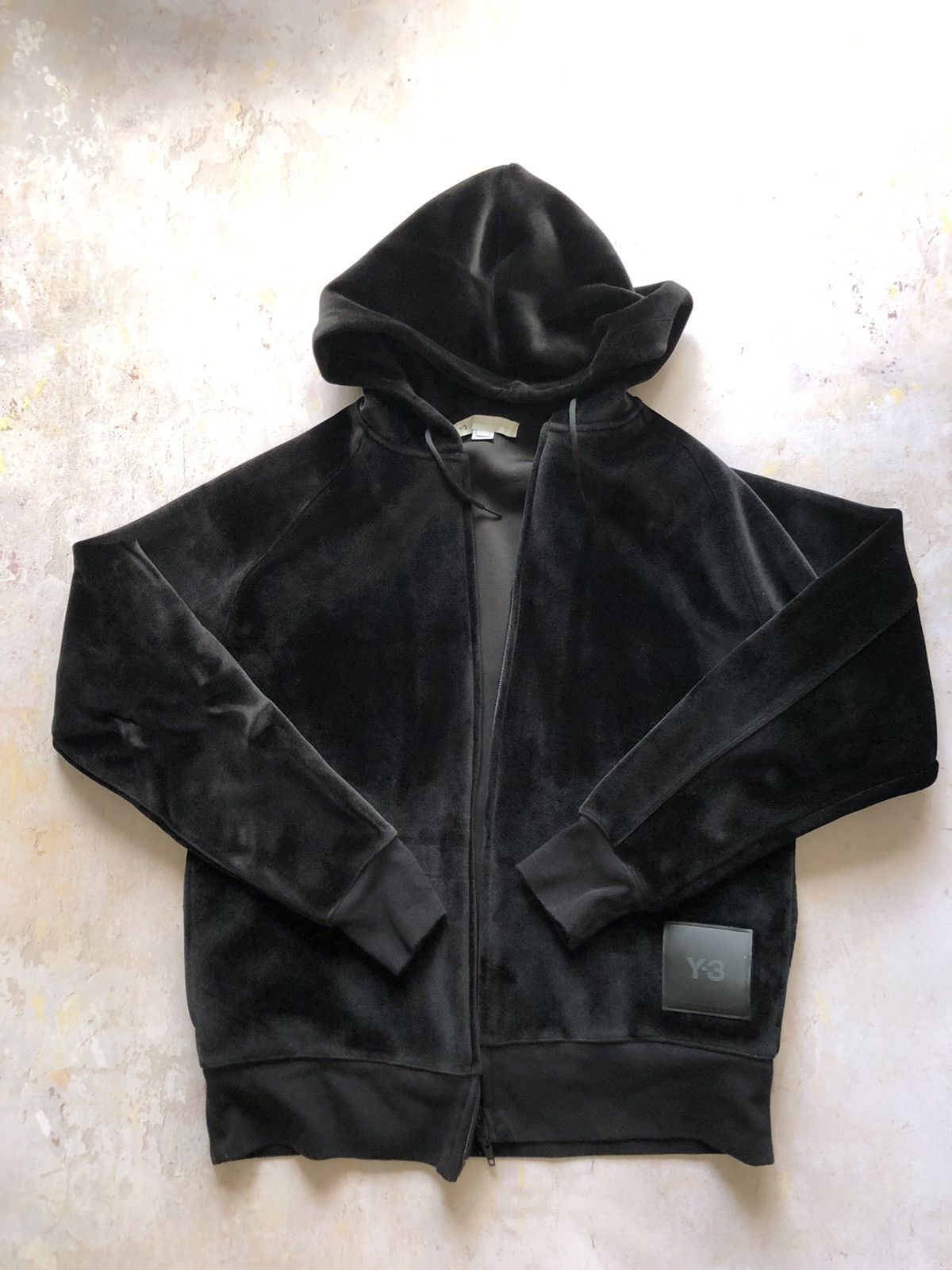Yohji Yamamoto Rare velour boxy hoodie Y-3 by Yohji Yamamato x Adidas Size US M / EU 48-50 / 2 - 3 Thumbnail