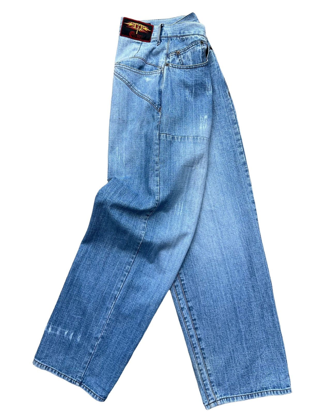JNCO Vintage Y2k Fubu Baggy Denim Jeans 30x31 Size US 30 / EU 46 - 1 Thumbnail