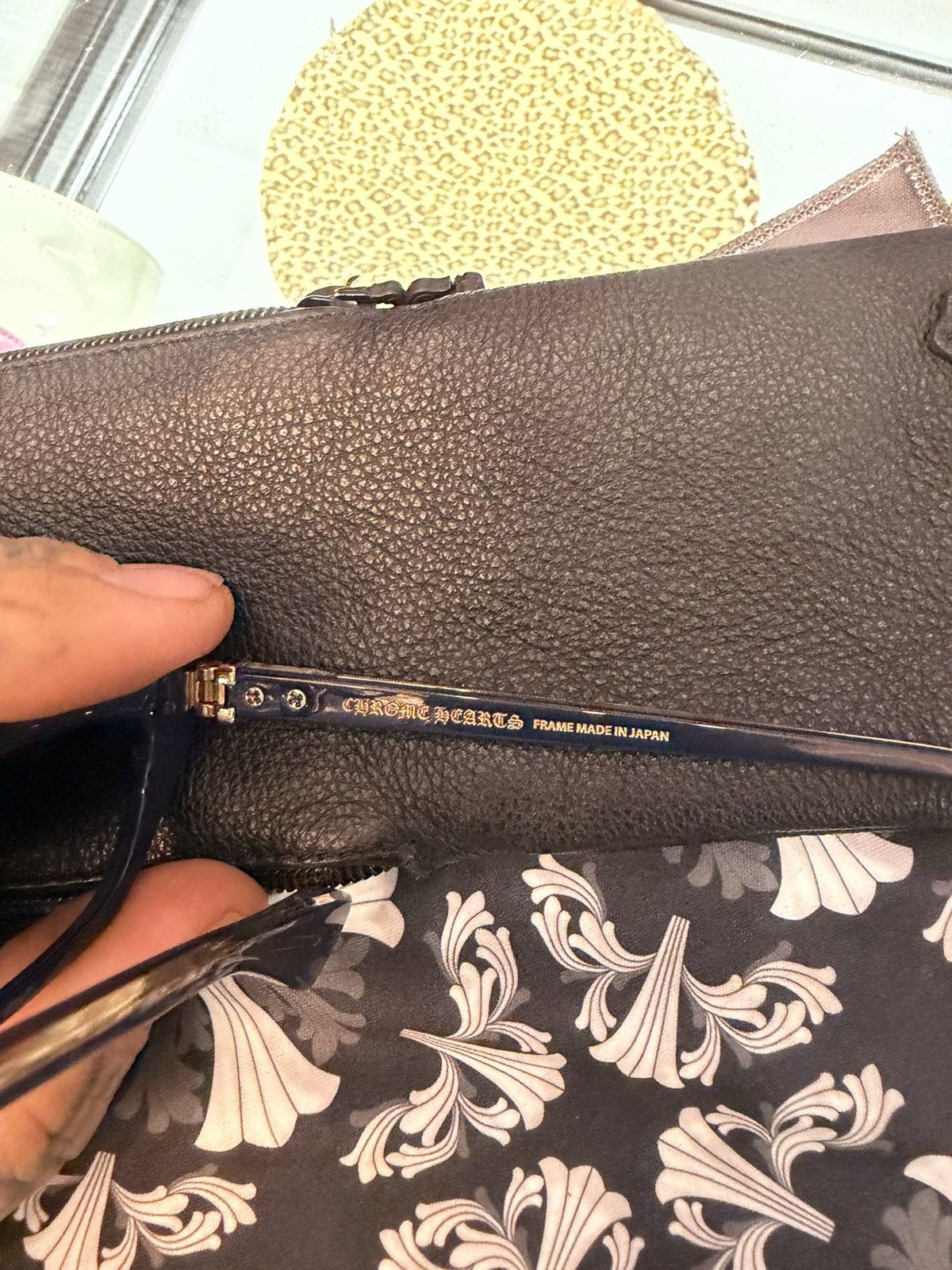 Chrome Hearts Chrome Hearts SLUNTUATION sunglasses RARE GOLD Size ONE SIZE - 15 Thumbnail