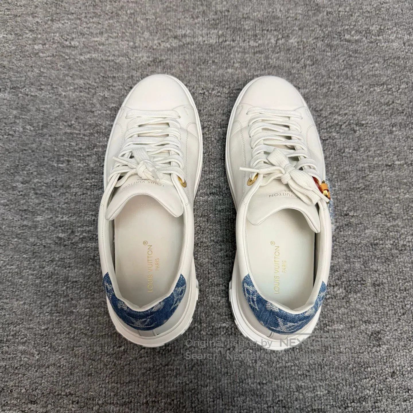Louis Vuitton louis vuitton time out white sneakers size 39. Size US 8 / IT 38 - 4 Thumbnail