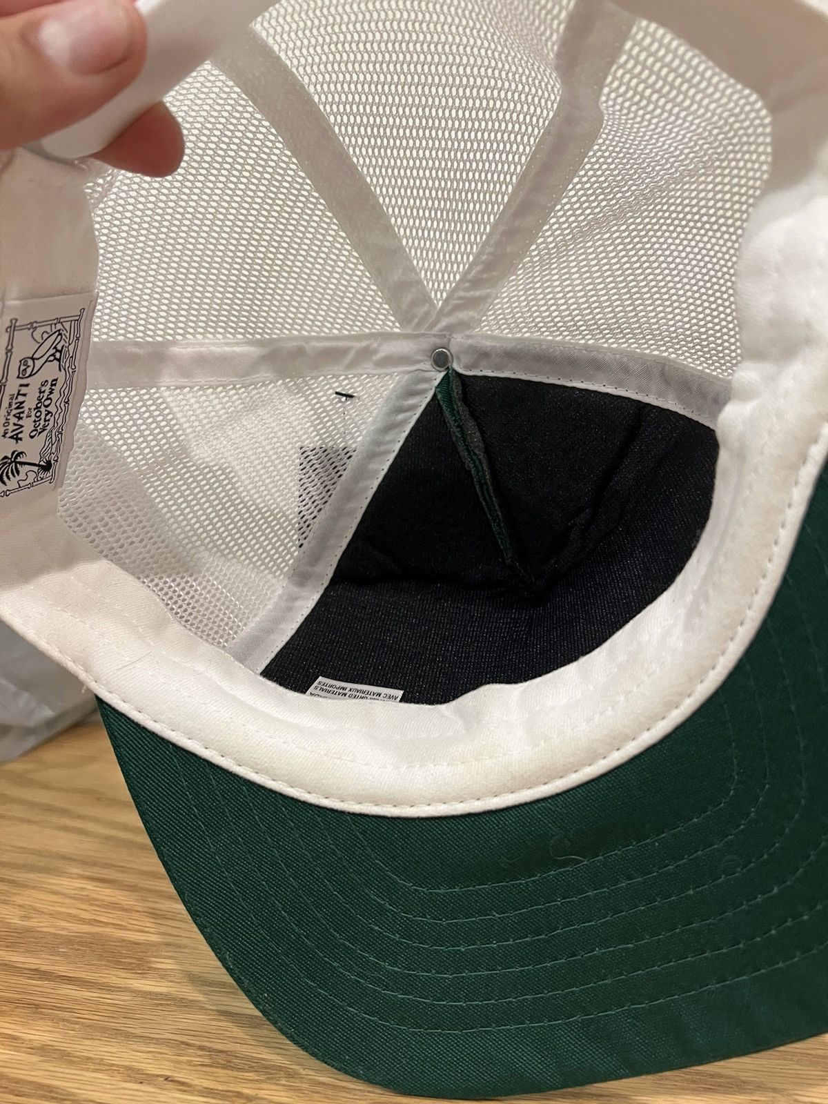 October's Very Own Avanti OVO Rolex Green Trucker Hat Size ONE SIZE - 5 Thumbnail
