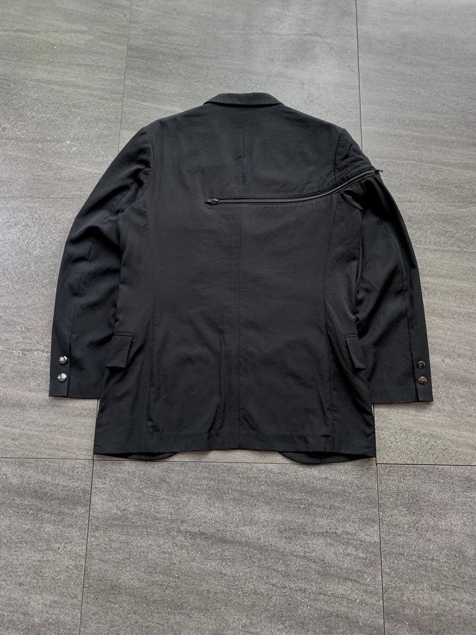 Yohji Yamamoto FREE TAX! Bondage Zipper Blazer Jacket Size 48R - 5 Thumbnail