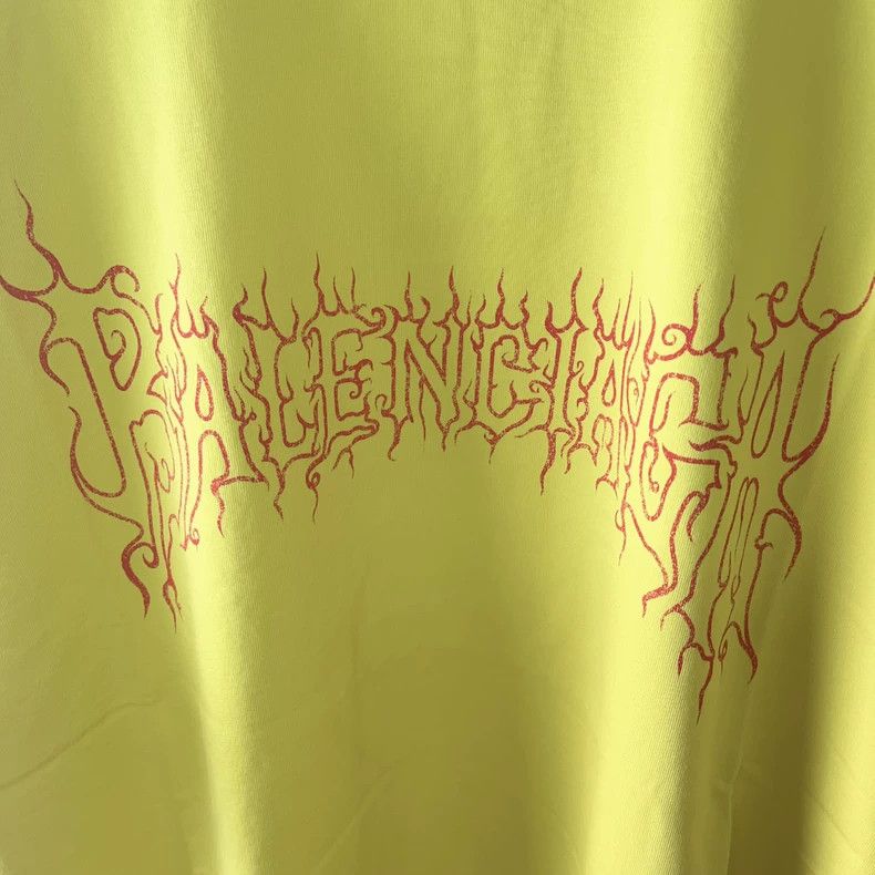 Balenciaga Balenciaga Letter printed T-shirt with round neck and shor Size US S / EU 44-46 / 1 - 2 Thumbnail